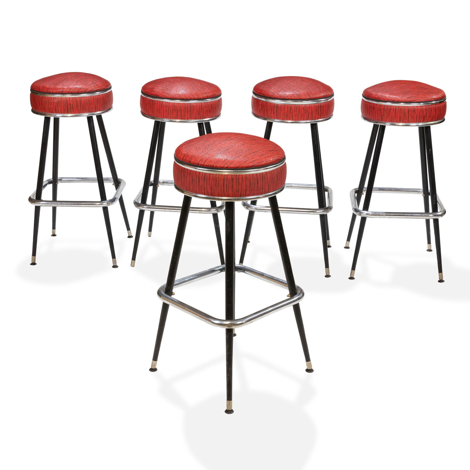 Mid Century Bar Stools - Five (1 of 2)