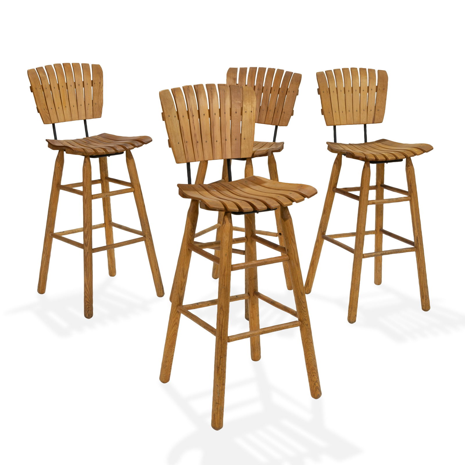 Arthur Umanoff Style Stools - Four (1 of 2)