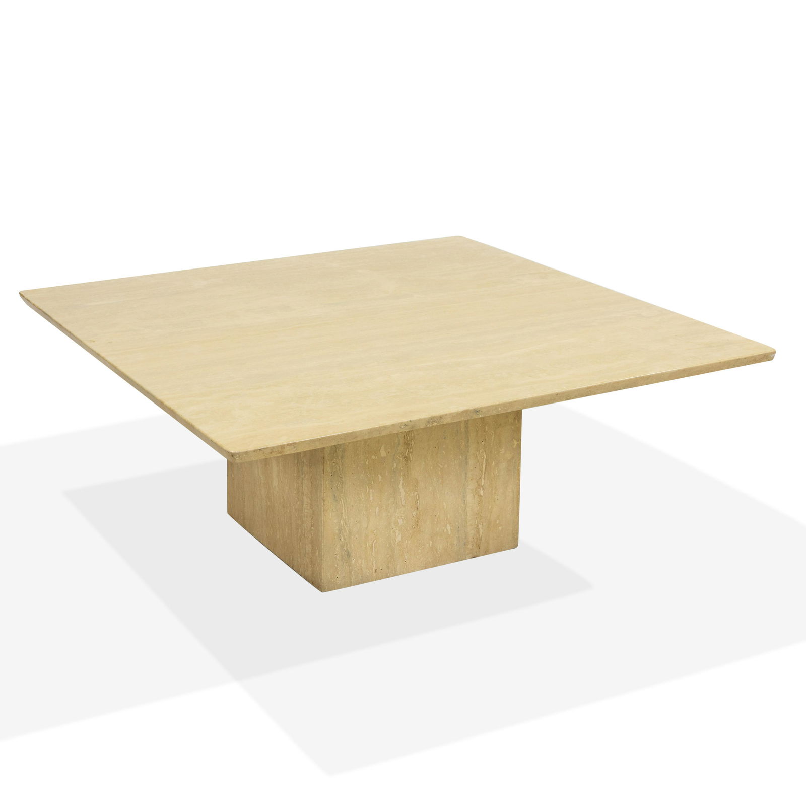 Italian Travertine Coffee Table (1 of 5)