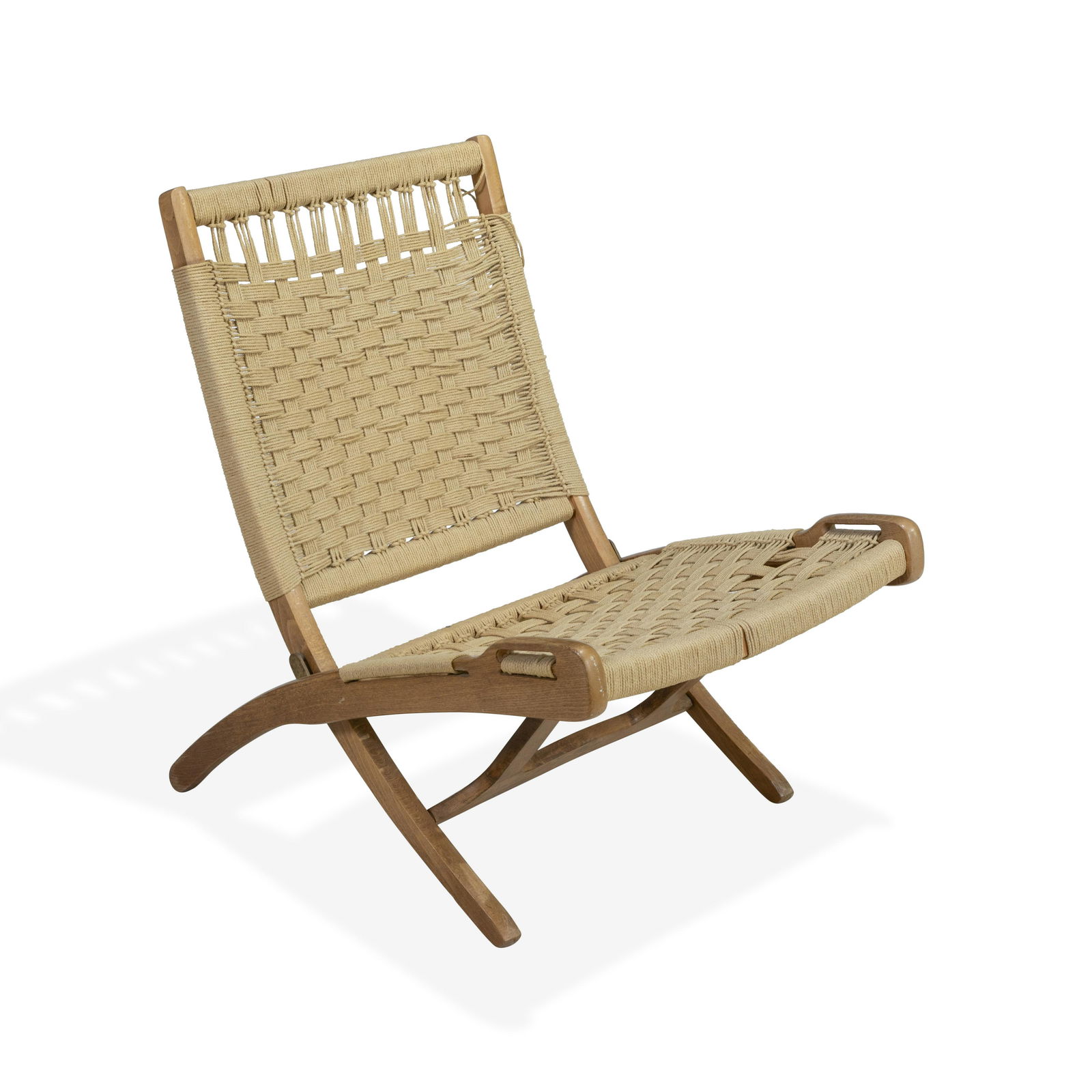 Hans Wegner Style Rope Chair (1 of 3)