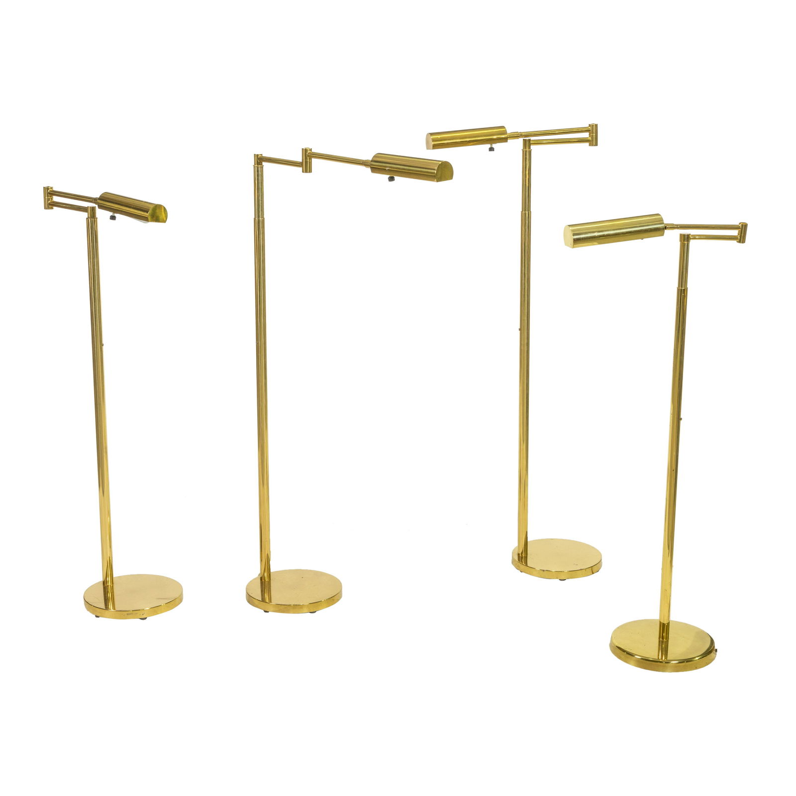 Koch & Lowy - Brass Floor Lamps - Four (1 of 3)