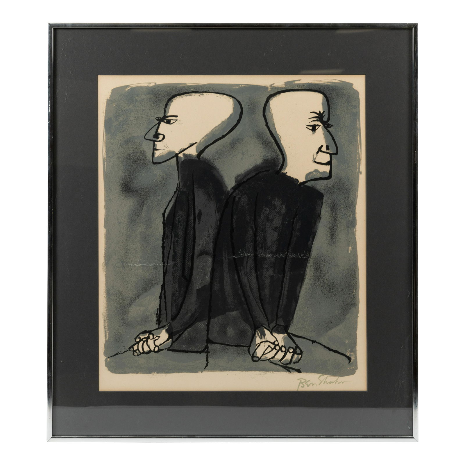 Ben Shahn - Partings Long Coming - Lithograph (1 of 4)