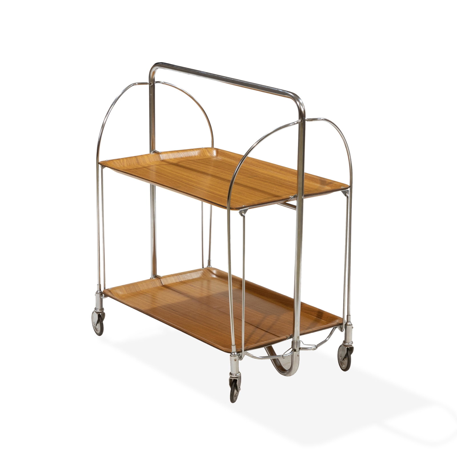 Bremshey Solingen - Collapsible Cart: Description - A collapsible cart by Bremshey Solingen. Dimensions - 30" x 26" x 16"