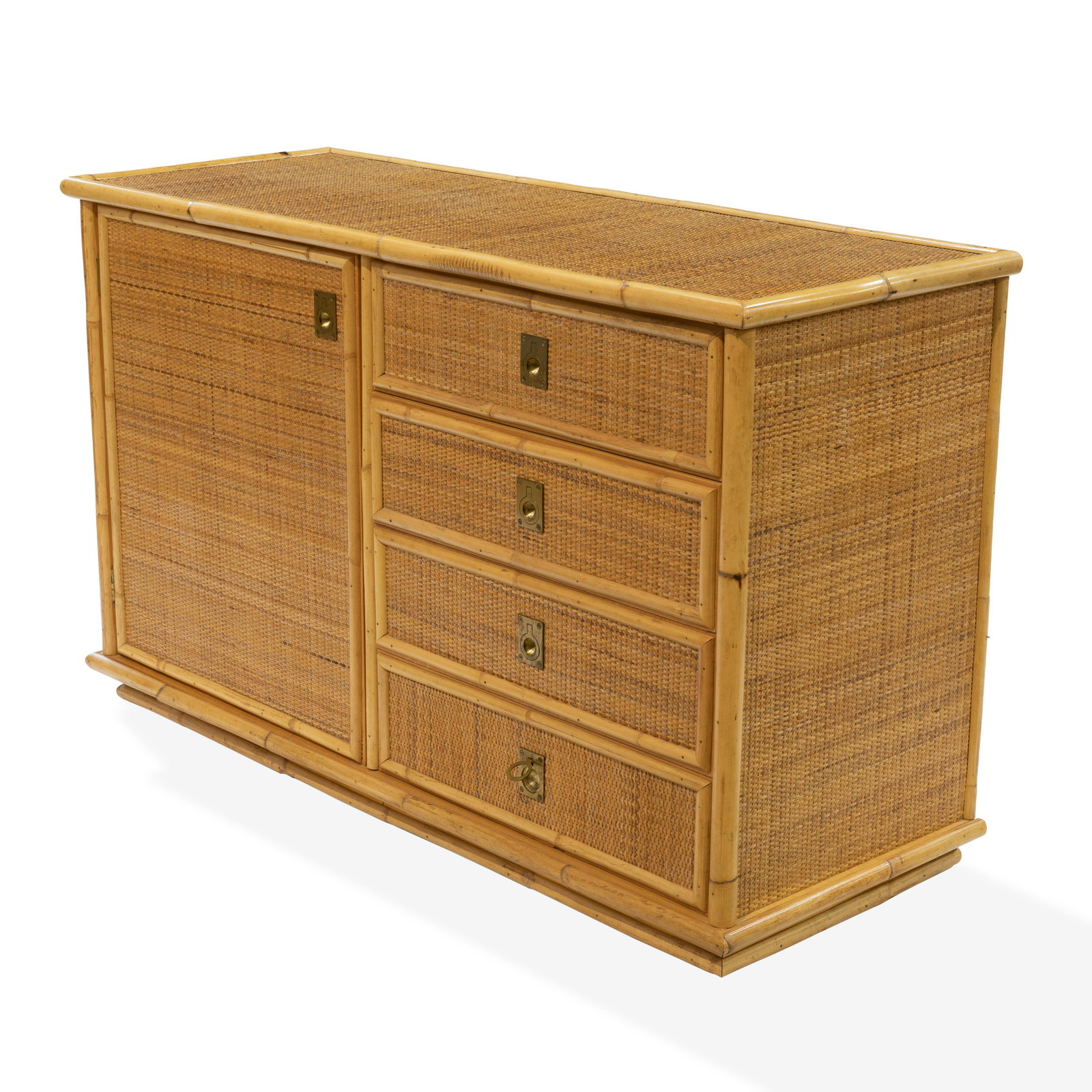 Dal Vera - Italian Rattan Chest (1 of 6)