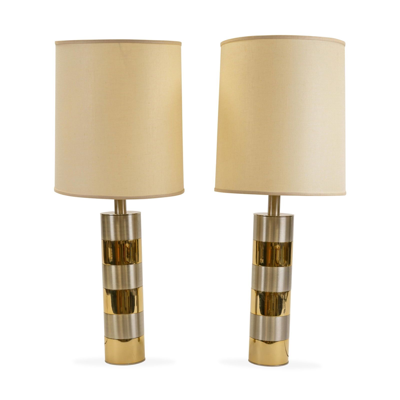 Chrome & Brass Lamps (1 of 3)