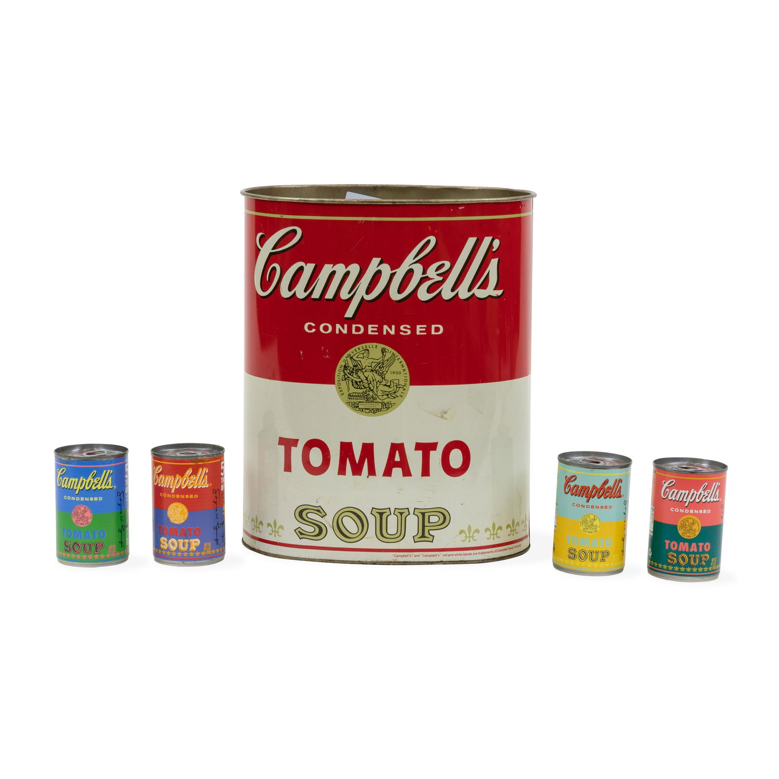 Andy Warhol Campbell's Soup Cans and Basket (1 of 3)