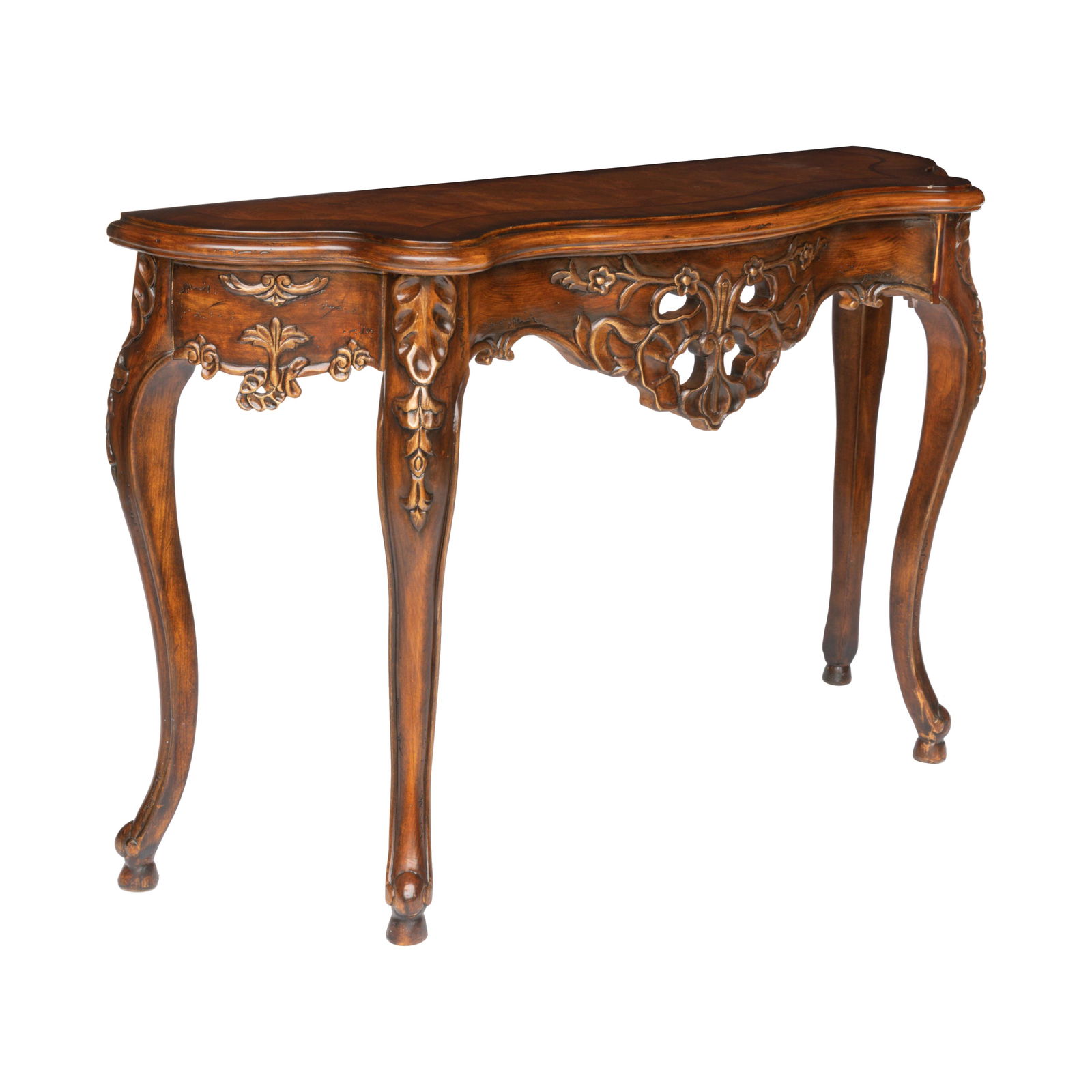 Carved Roccoco Style Console Table (1 of 3)