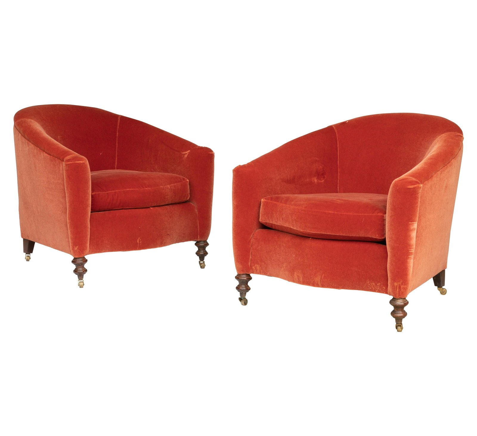 Deco Style Mohair Chairs - Pair (1 of 4)
