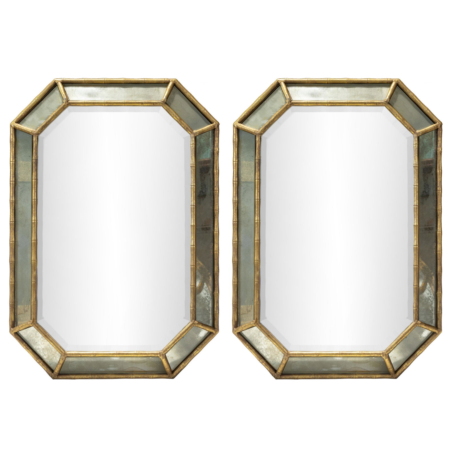 Gilt Metal Faux Bamboo (1 of 3)