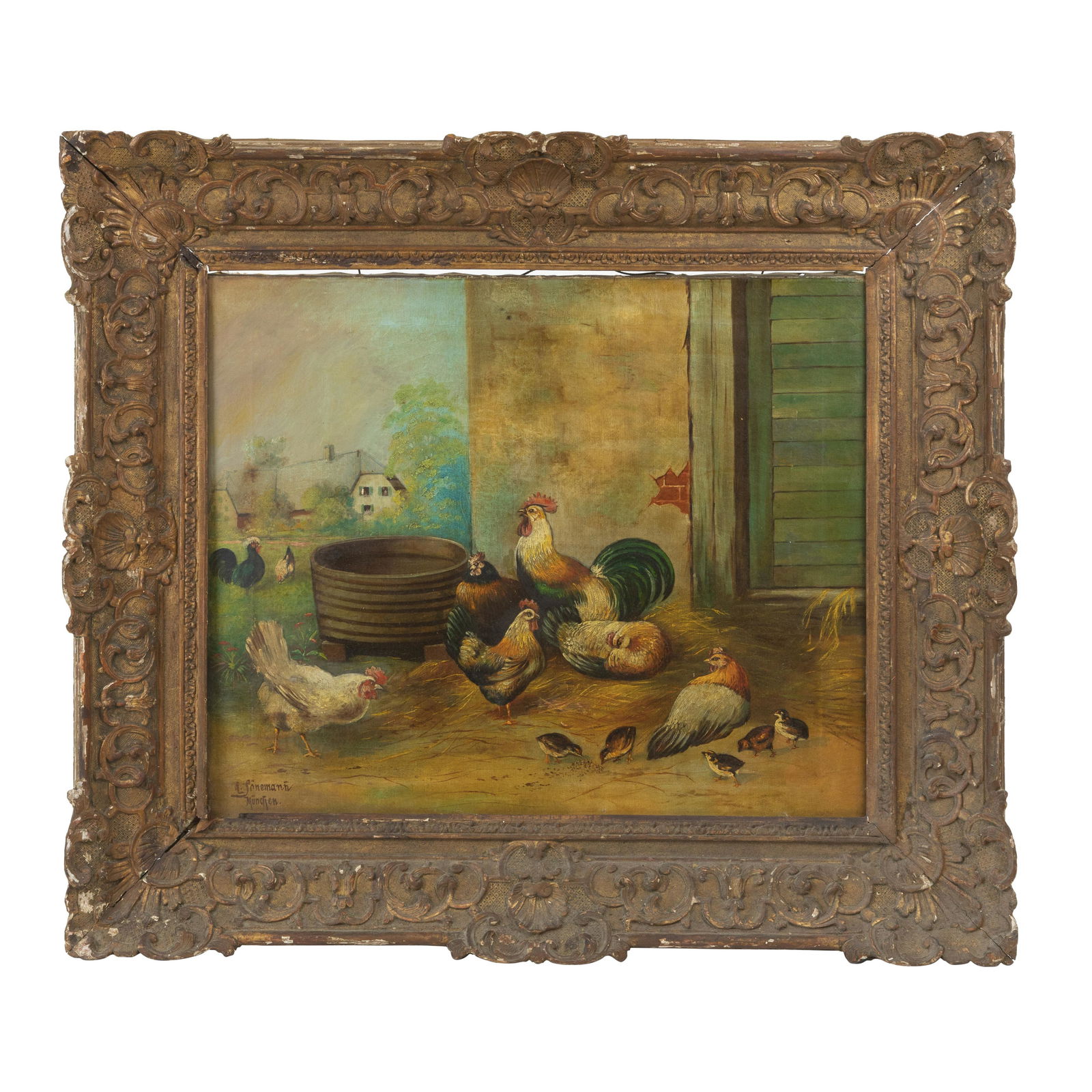 A. Fonemann Munchen - Oil on Canvas (1 of 5)