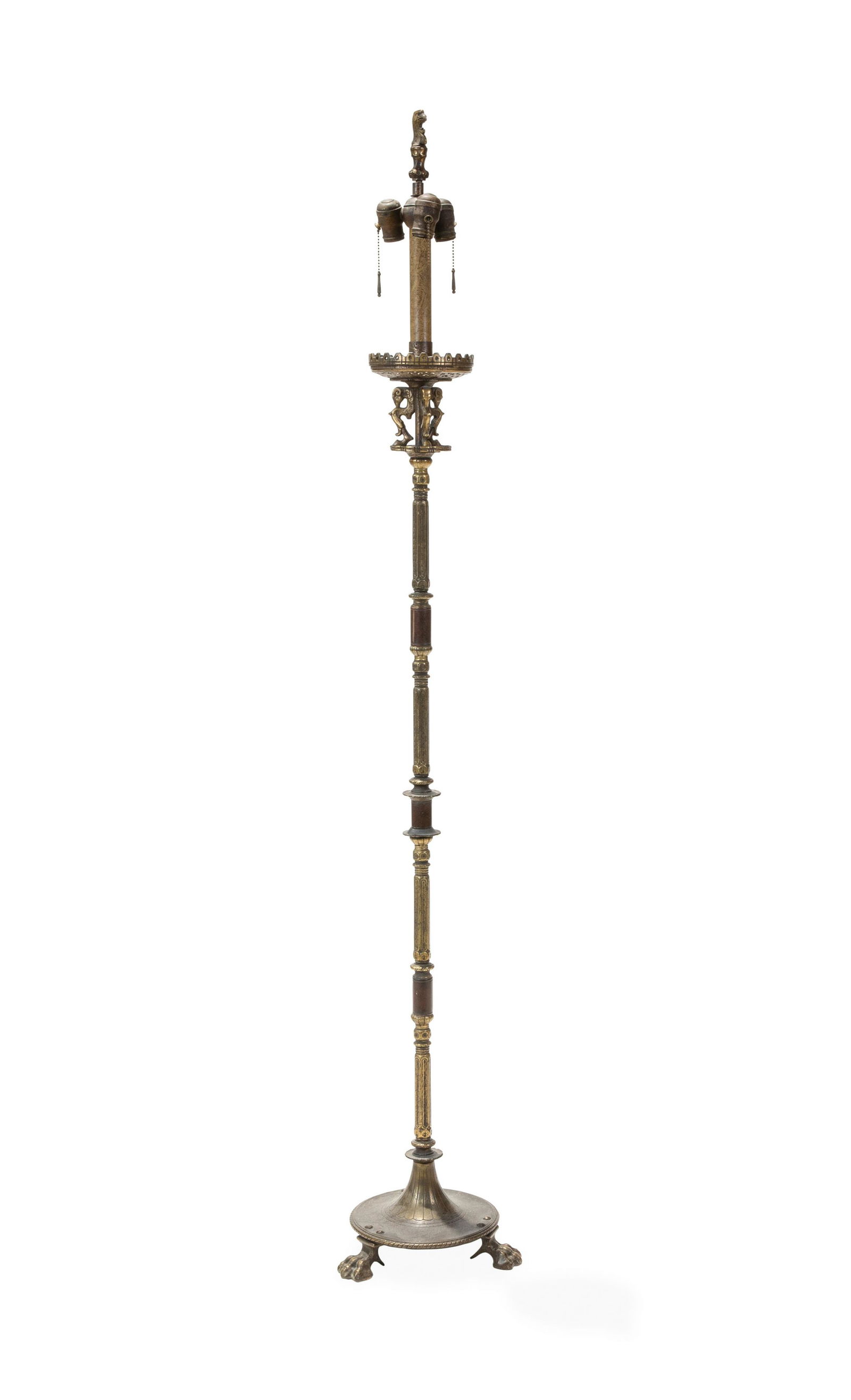 Oscar Bach - Segar Studios NY - Bronze Lamp (1 of 4)