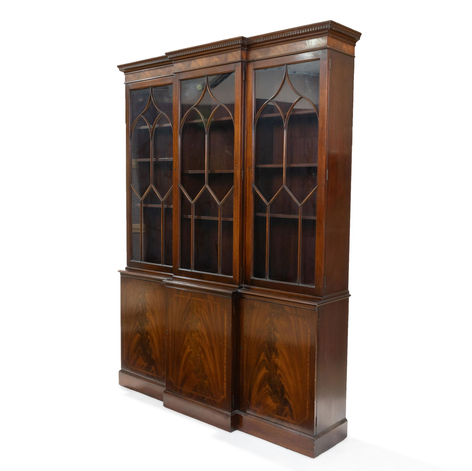 Baker - Mahogany Breakfront (1 of 4)