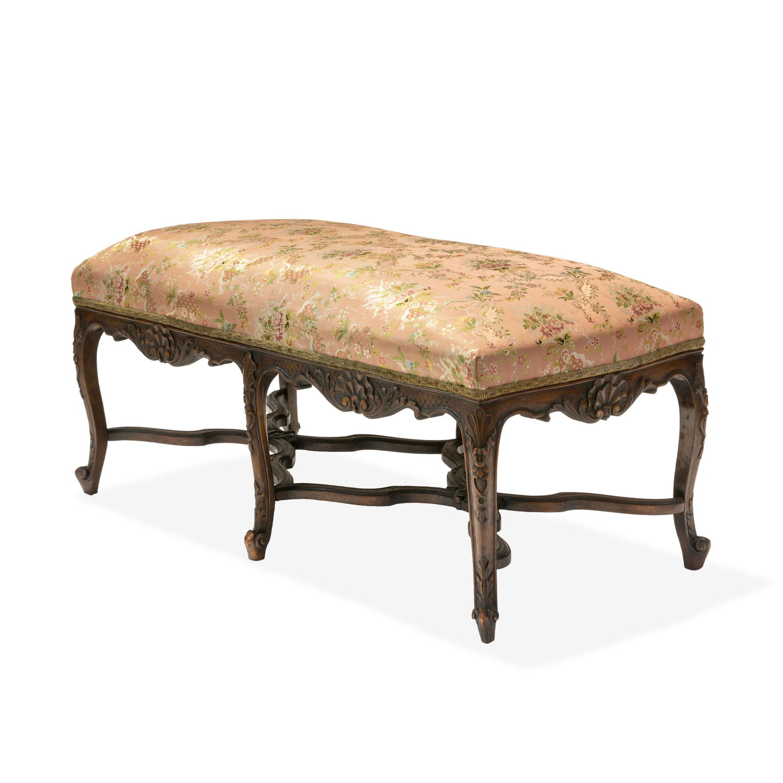 French Walnut Bench (1 of 6)