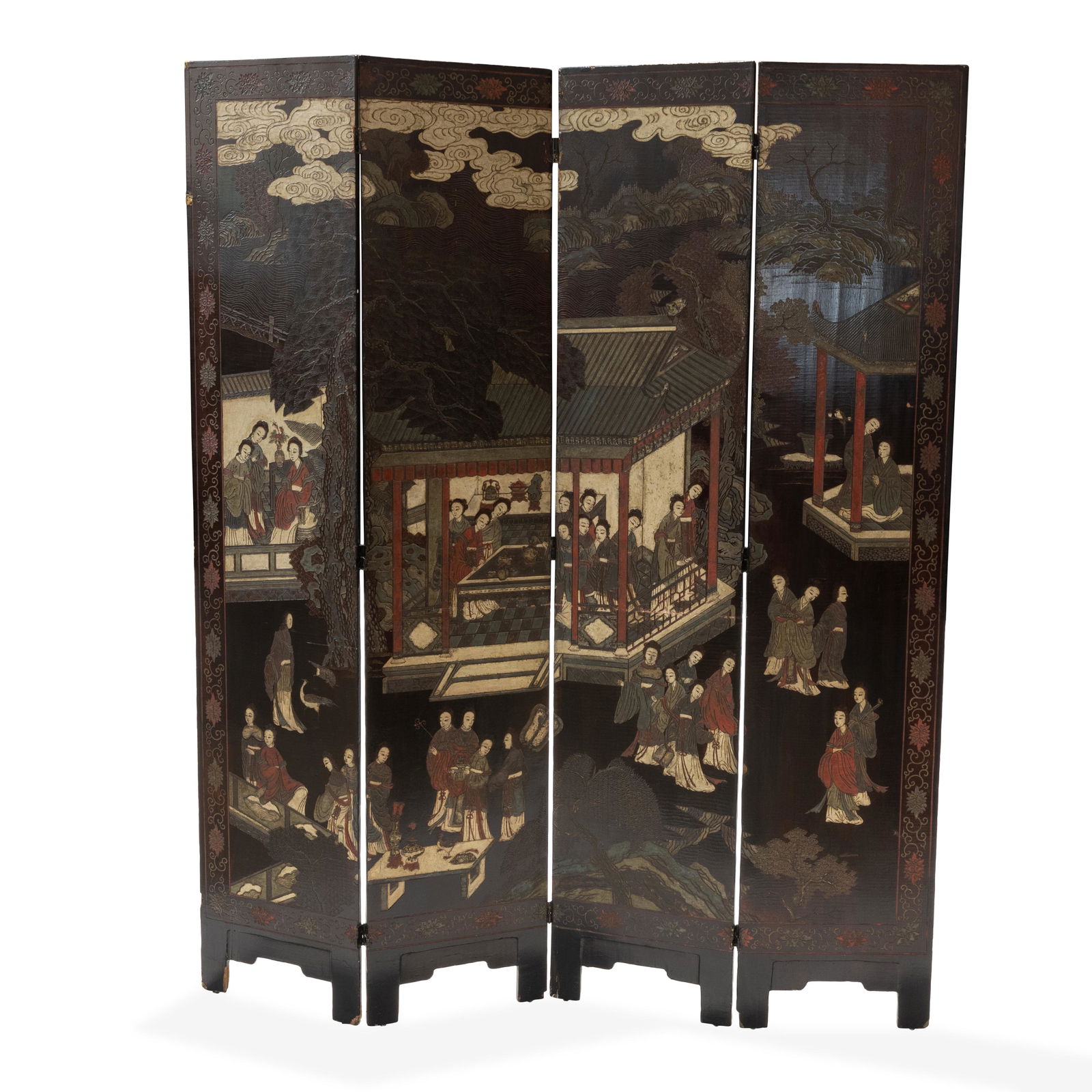 Coromandel Lacquered Screen (1 of 8)