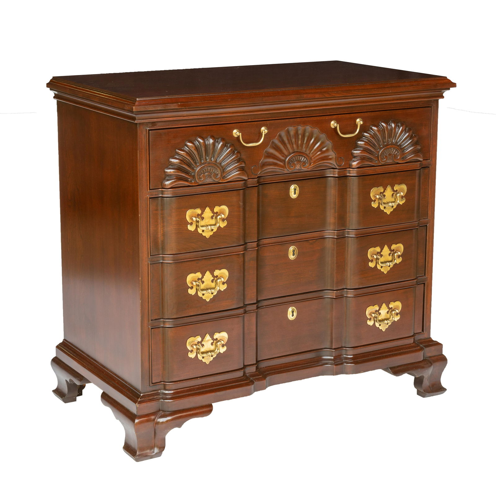 Harden - Mahogany Block Front Chest (1 of 3)