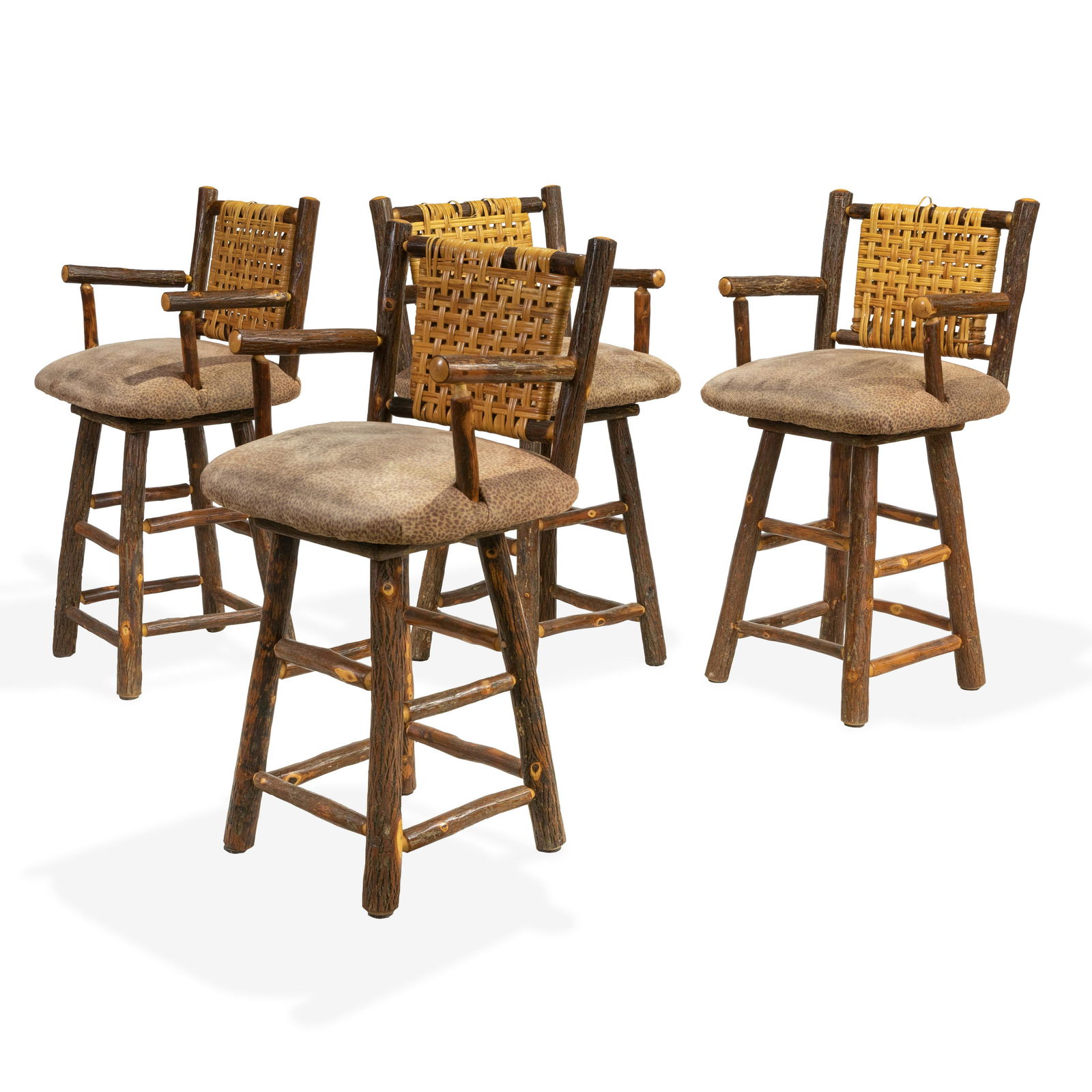 Old Hickory Bar Stools (1 of 3)