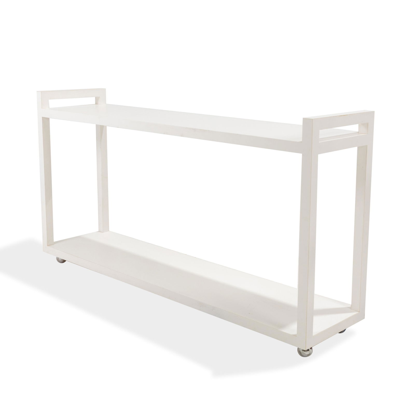 Parsons Style Laminate Console Table (1 of 2)