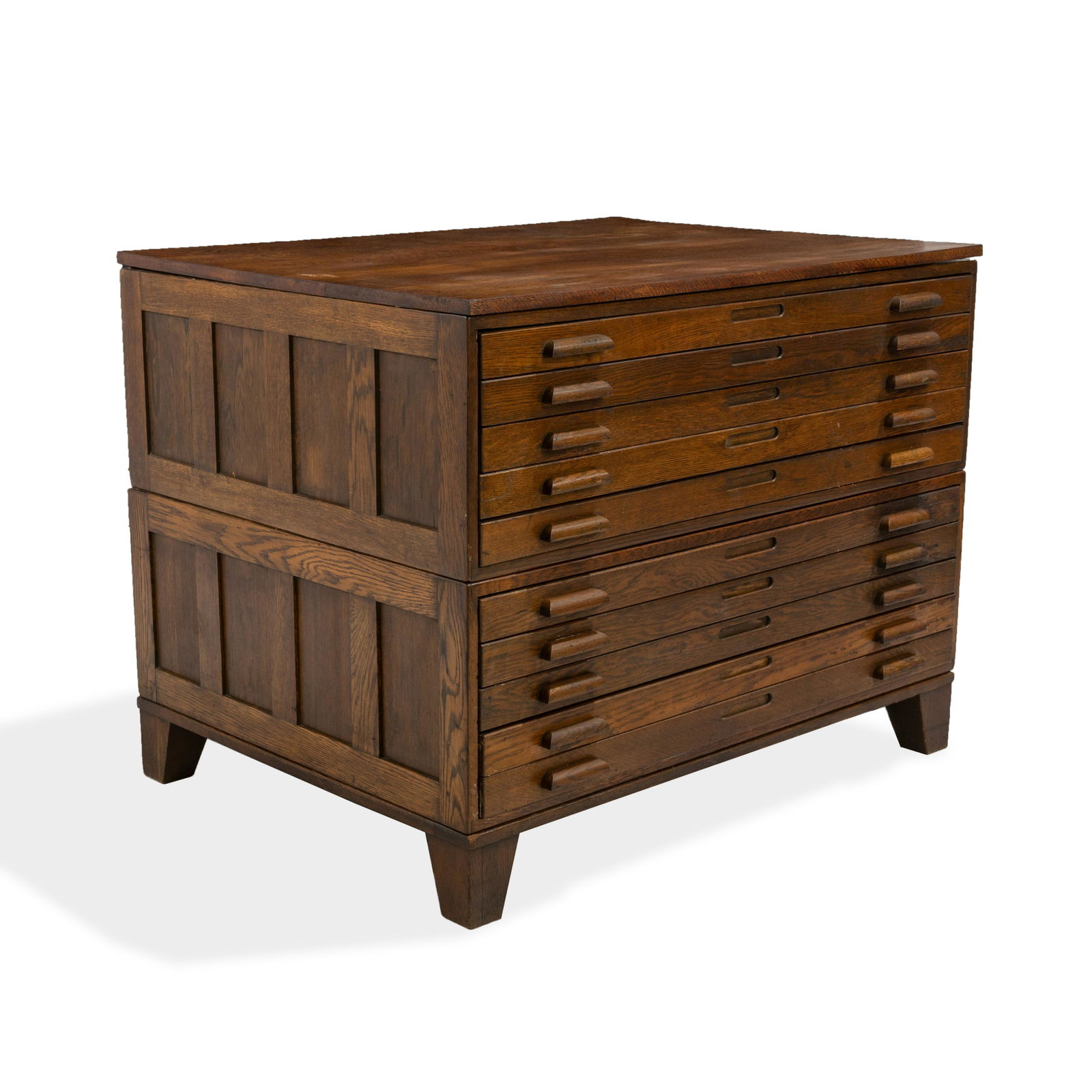 Stacking Oak Architectural Flat File (1 of 3)