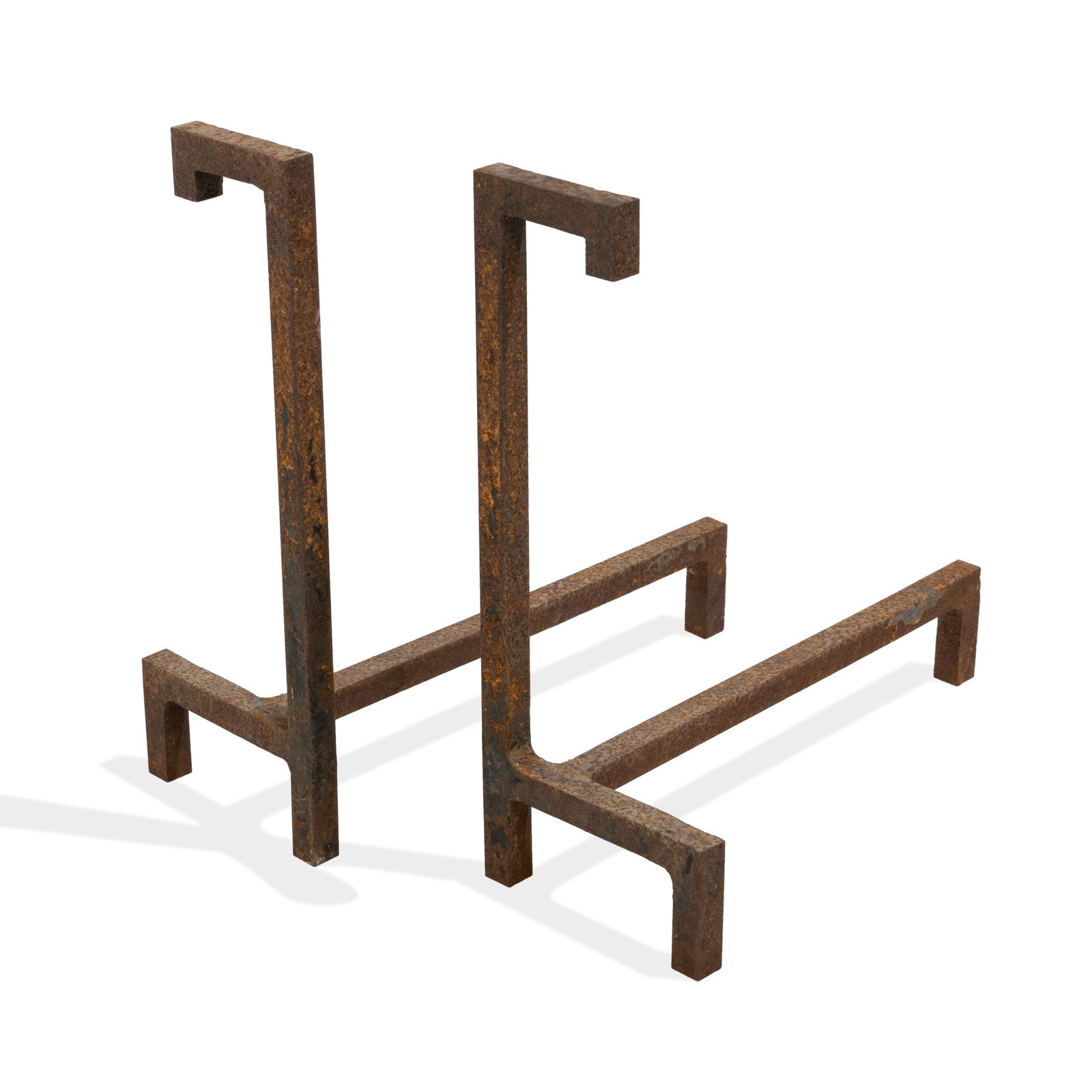 Paul Frankl Style - Iron Andirons (1 of 3)