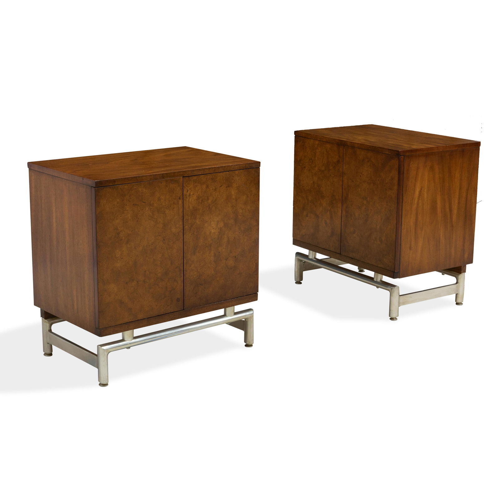 White Furniture Co. - Walnut & Burl Nightstands (1 of 5)