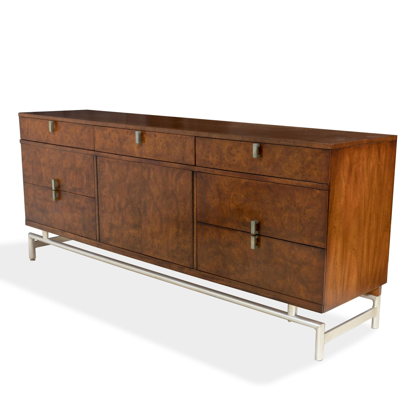 White Furniture Co. - Burl & Walnut Dresser (1 of 4)