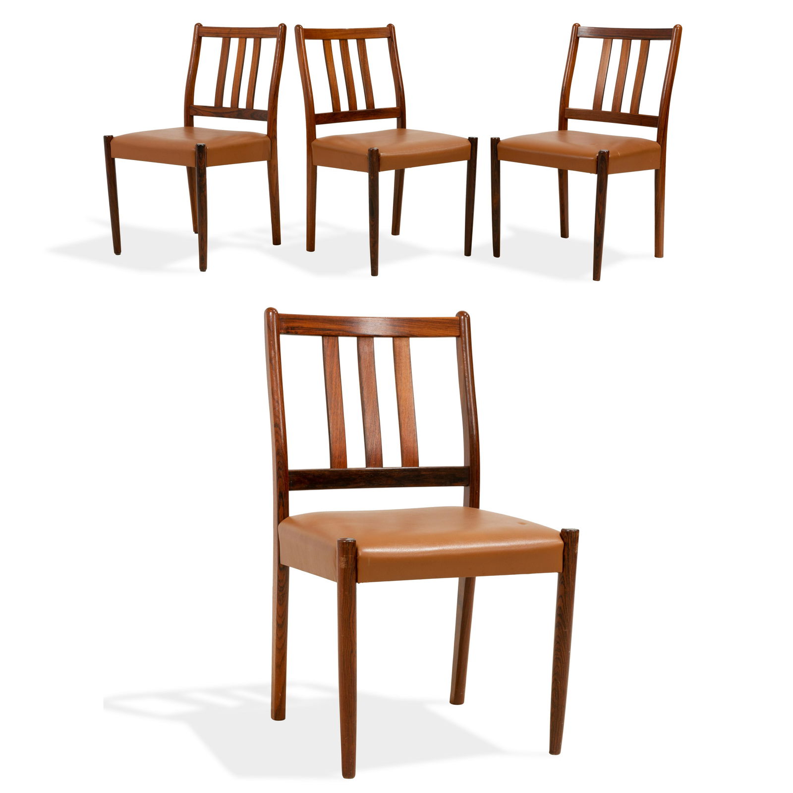 Danish Rosewood Dining Chairs - Four (1 of 5)