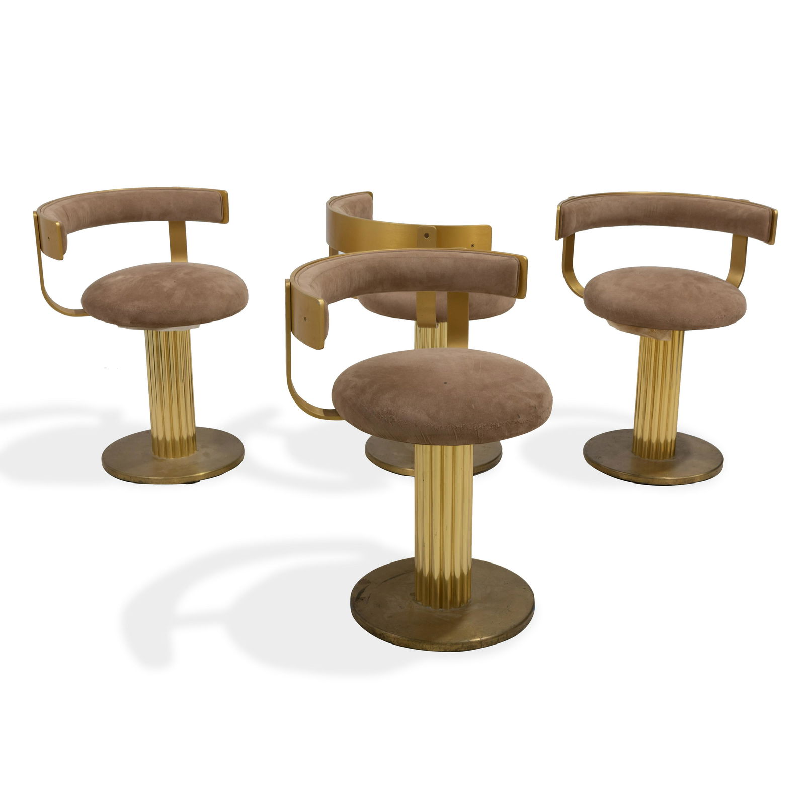 Design for Leisure - Brass Stools - Four (1 of 5)