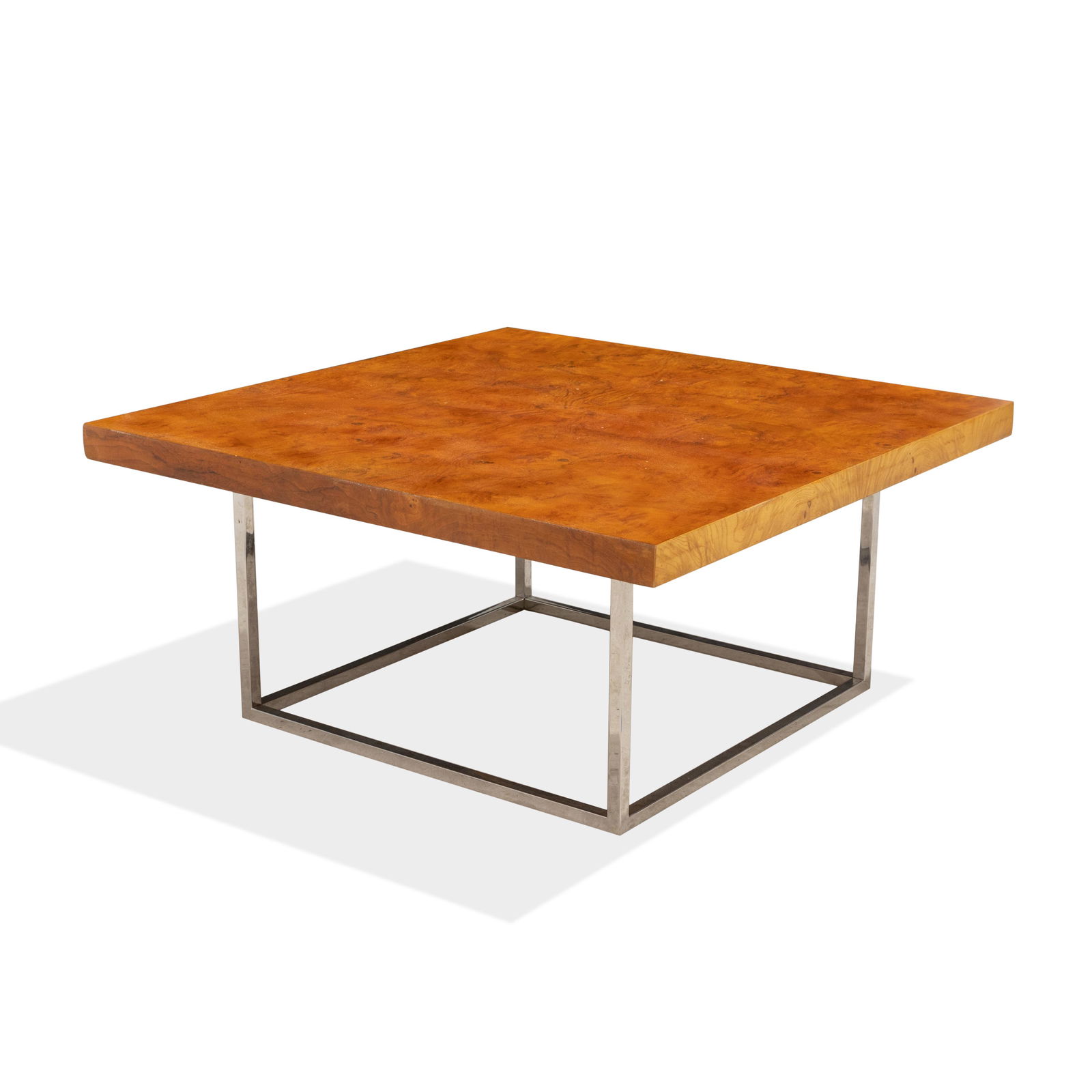 Milo Baughman - Burl Coffee Table (1 of 4)