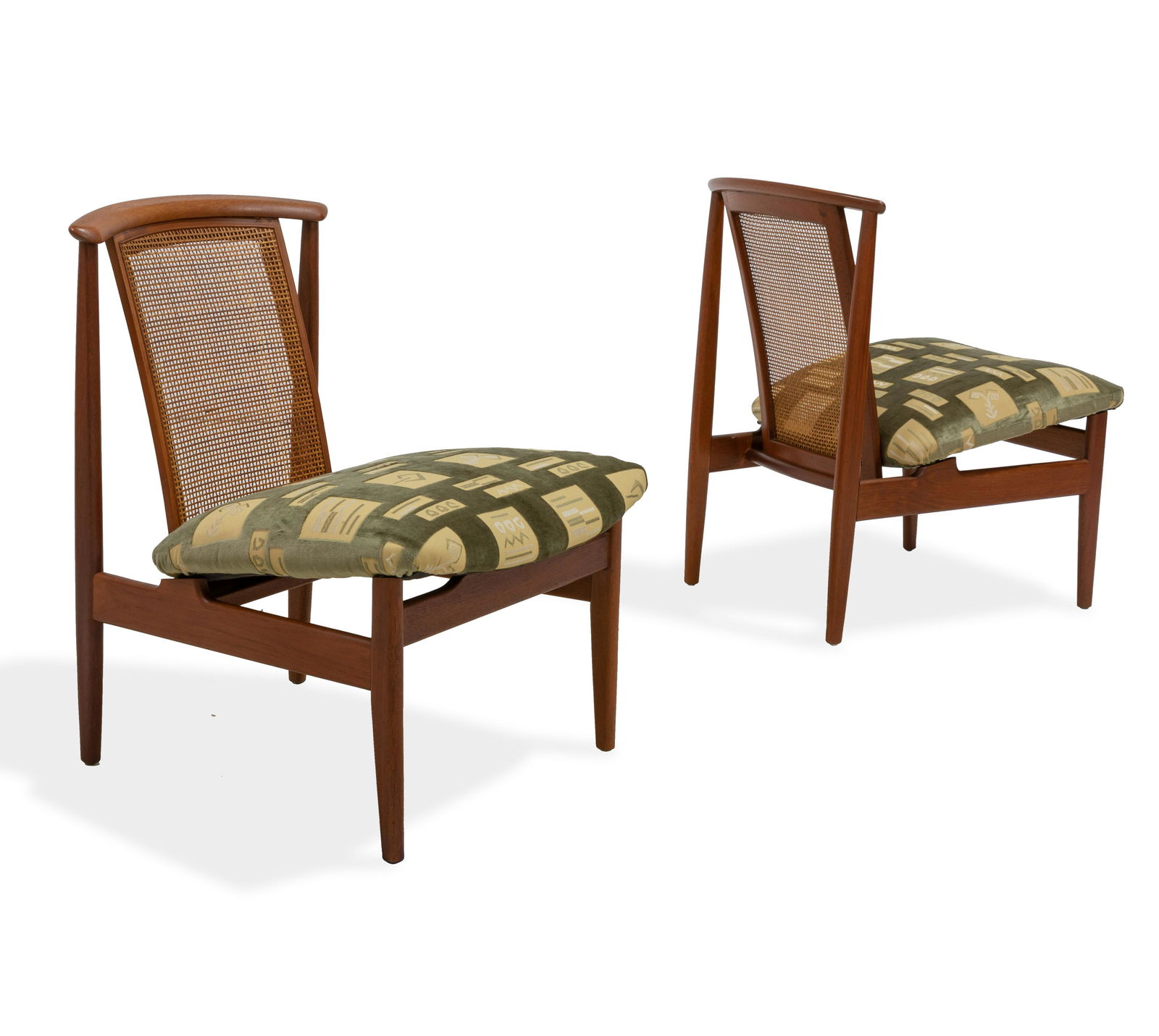 DUX - Cane Back Lounge Chairs (1 of 7)