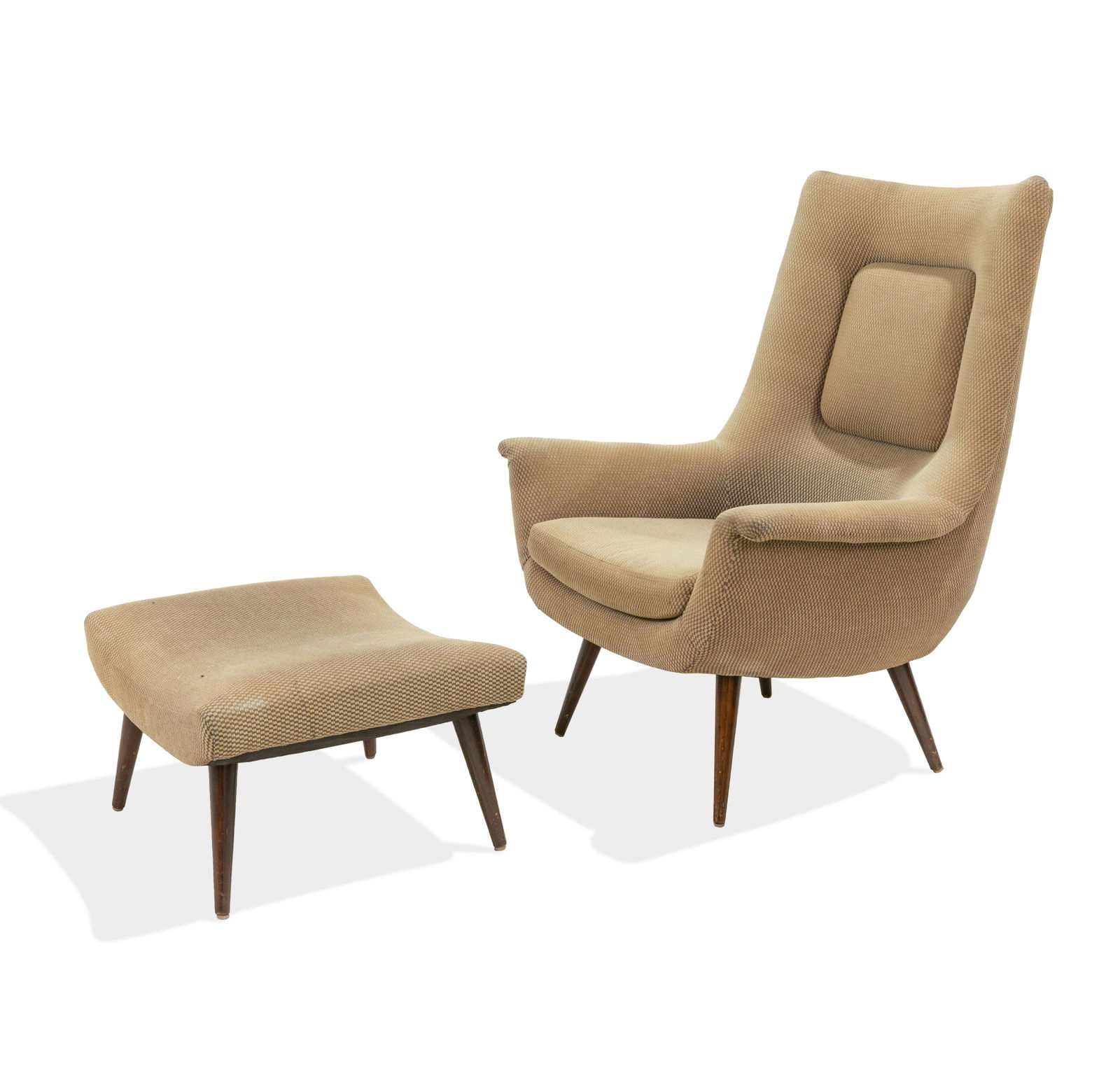 Lawrence Peabody - Lounge Chair & Ottoman (1 of 3)