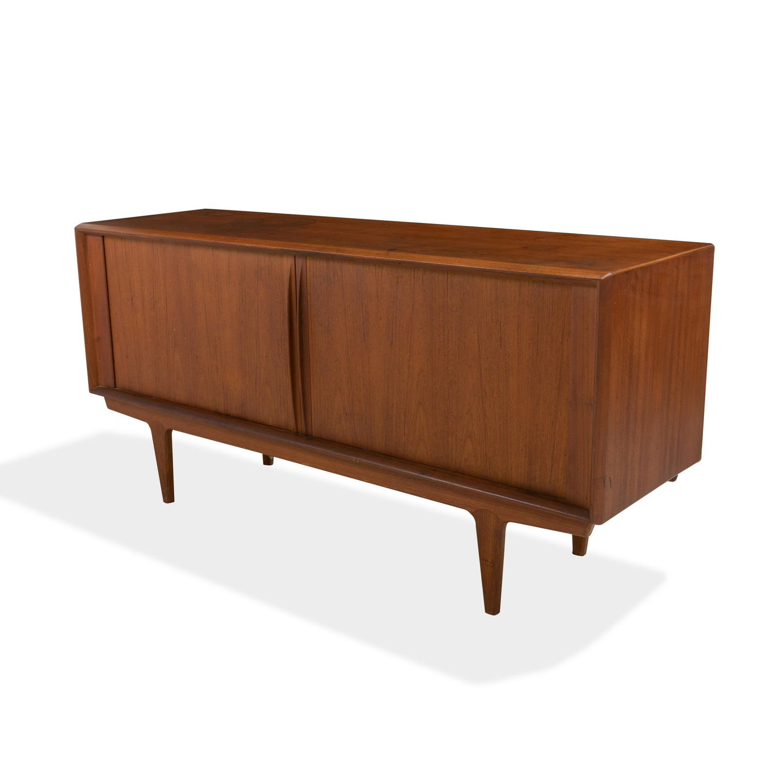 Bernhard Pedersen & Son - Teak Tambour Credenza (1 of 8)