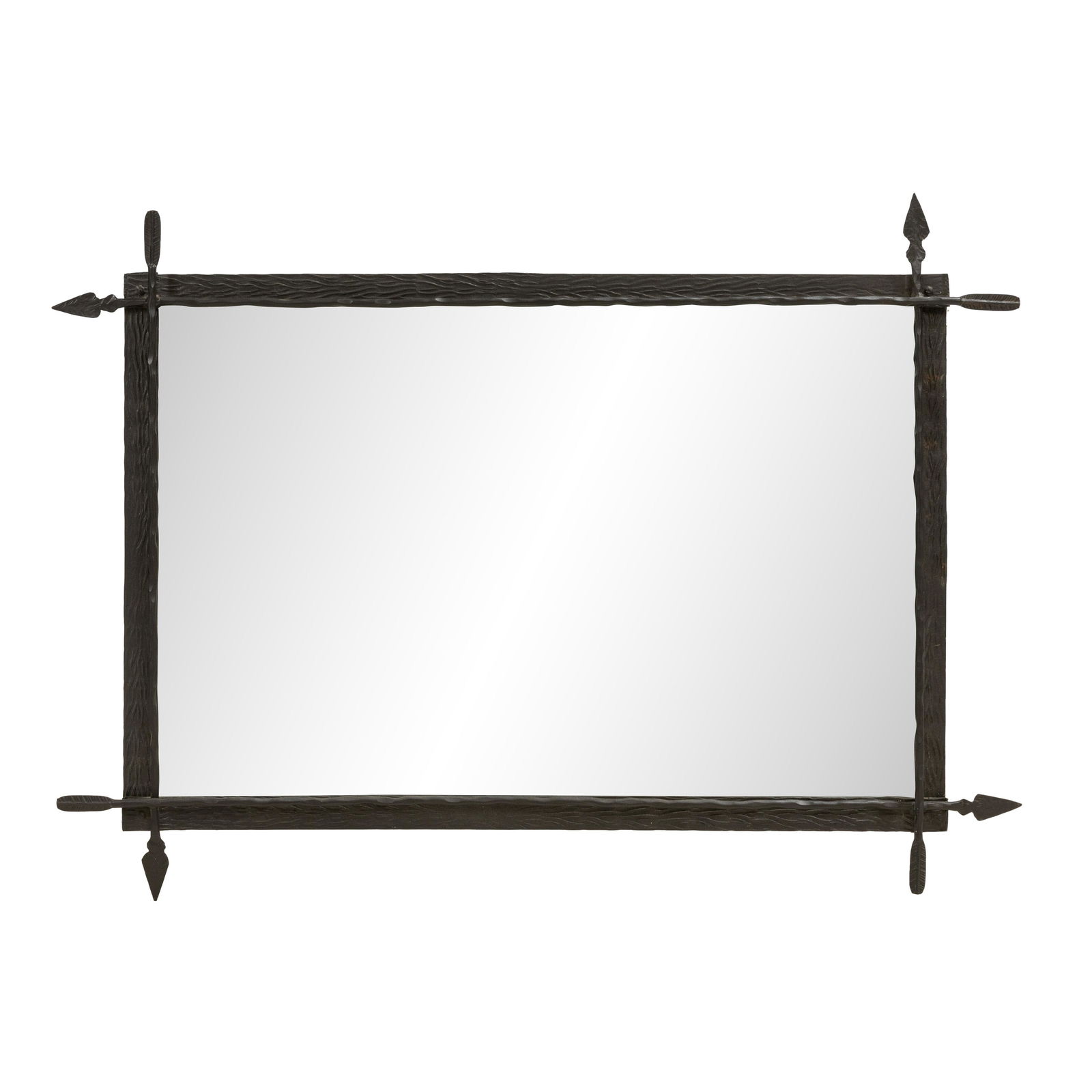 Diego Giacometti Style iron Mirror (1 of 3)