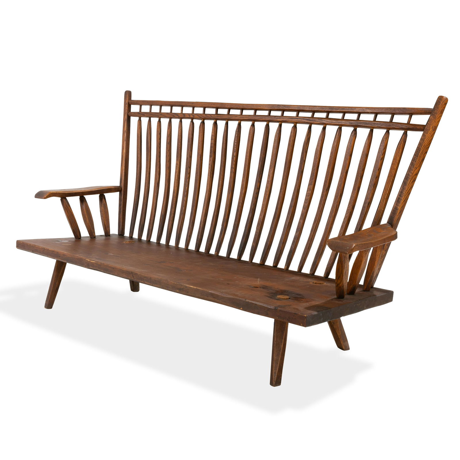 Vintage Hunt Settee (1 of 8)