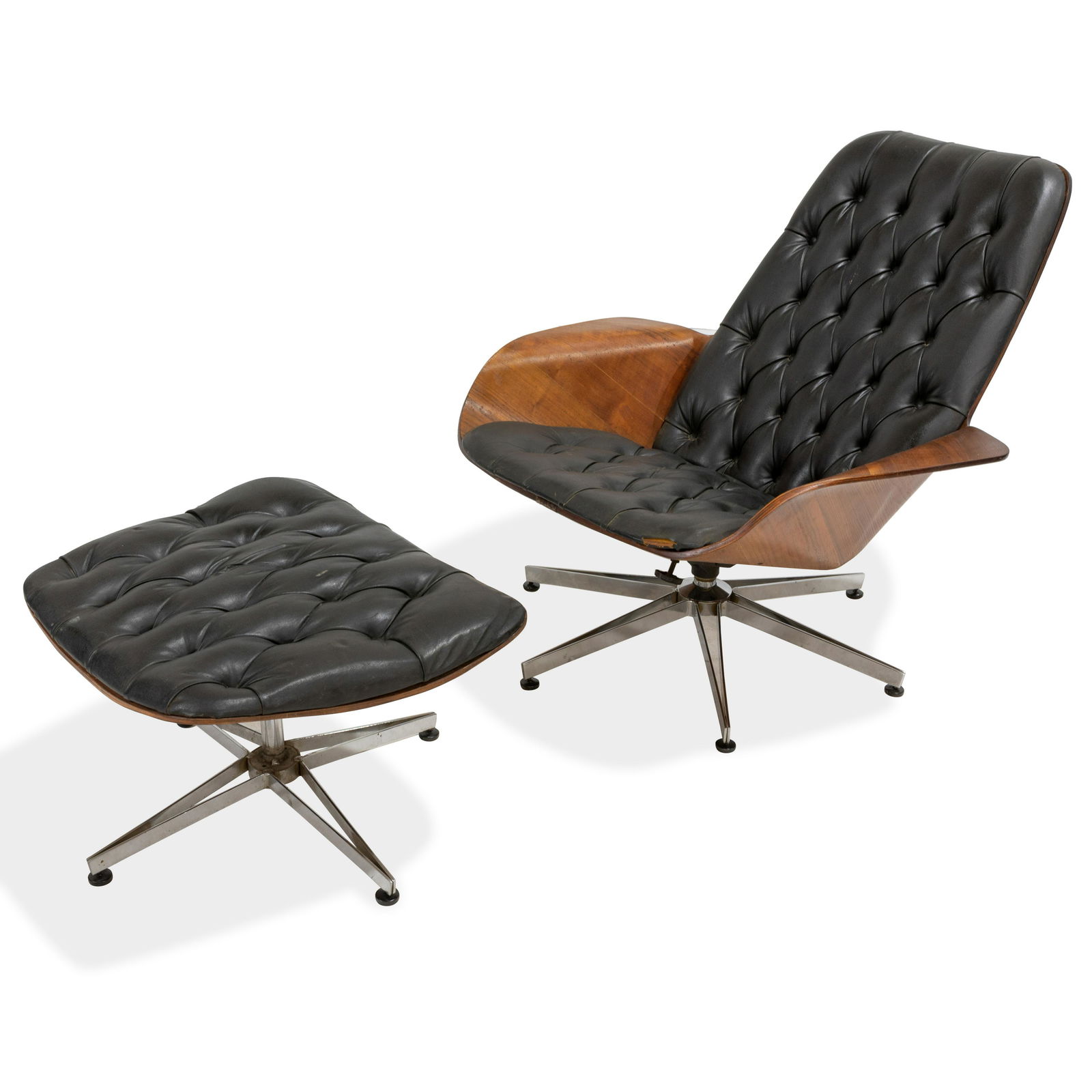 George Mulhauser - Chair and Ottoman (1 of 5)
