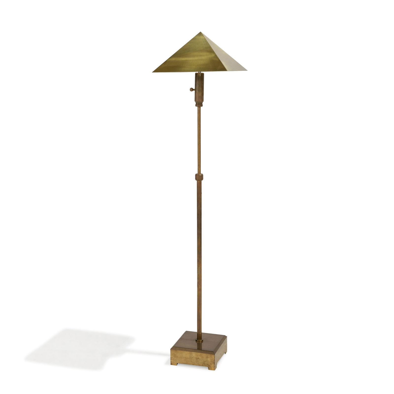 Chapman - Modernist Brass Floor Lamp (1 of 4)