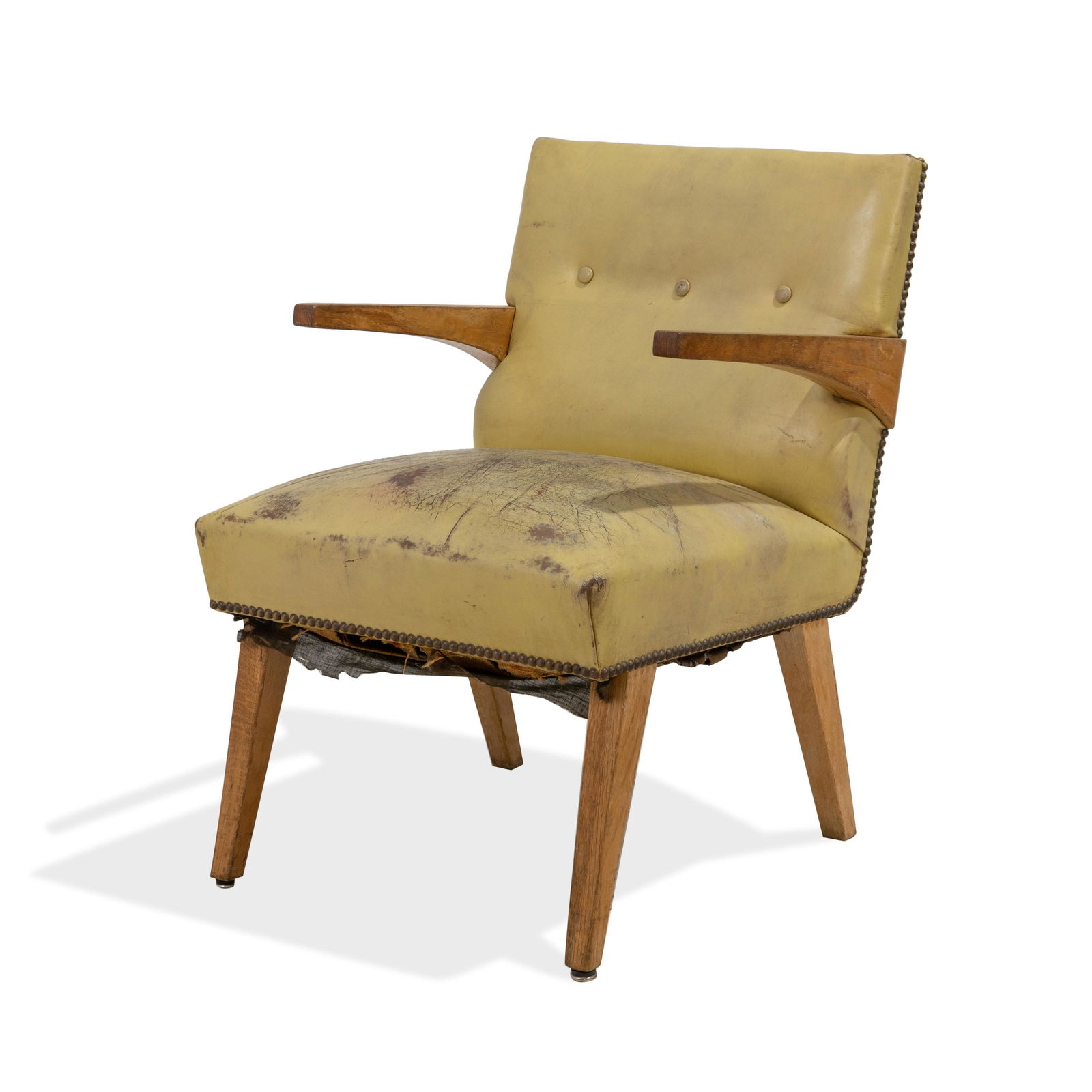 Unusual Mid Century Arm Chair (1 of 3)