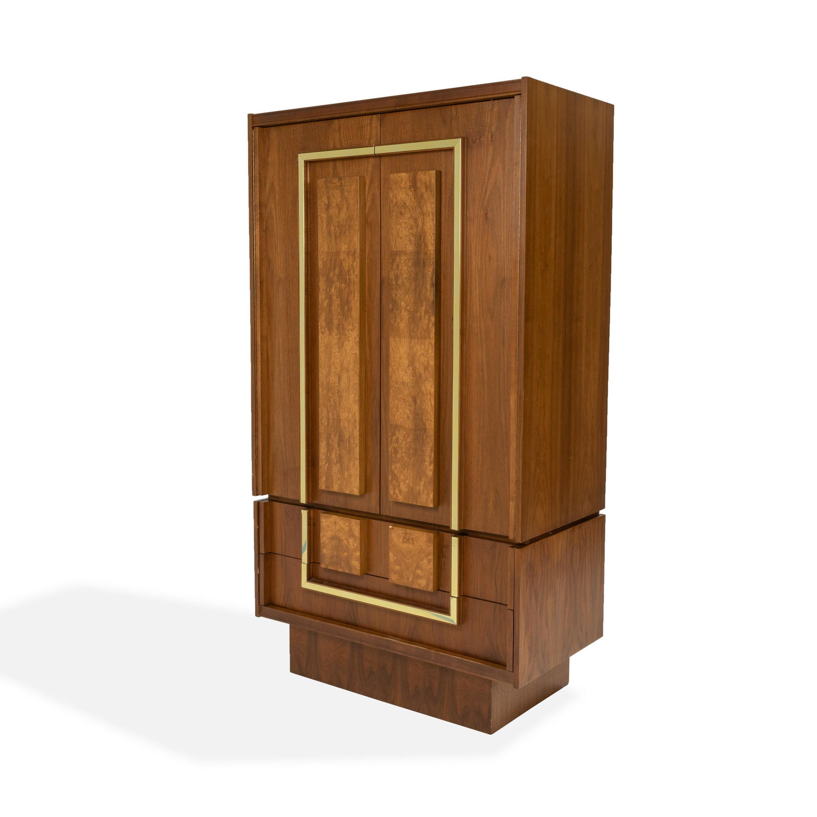 Walnut & Burl Chifferobe (1 of 10)