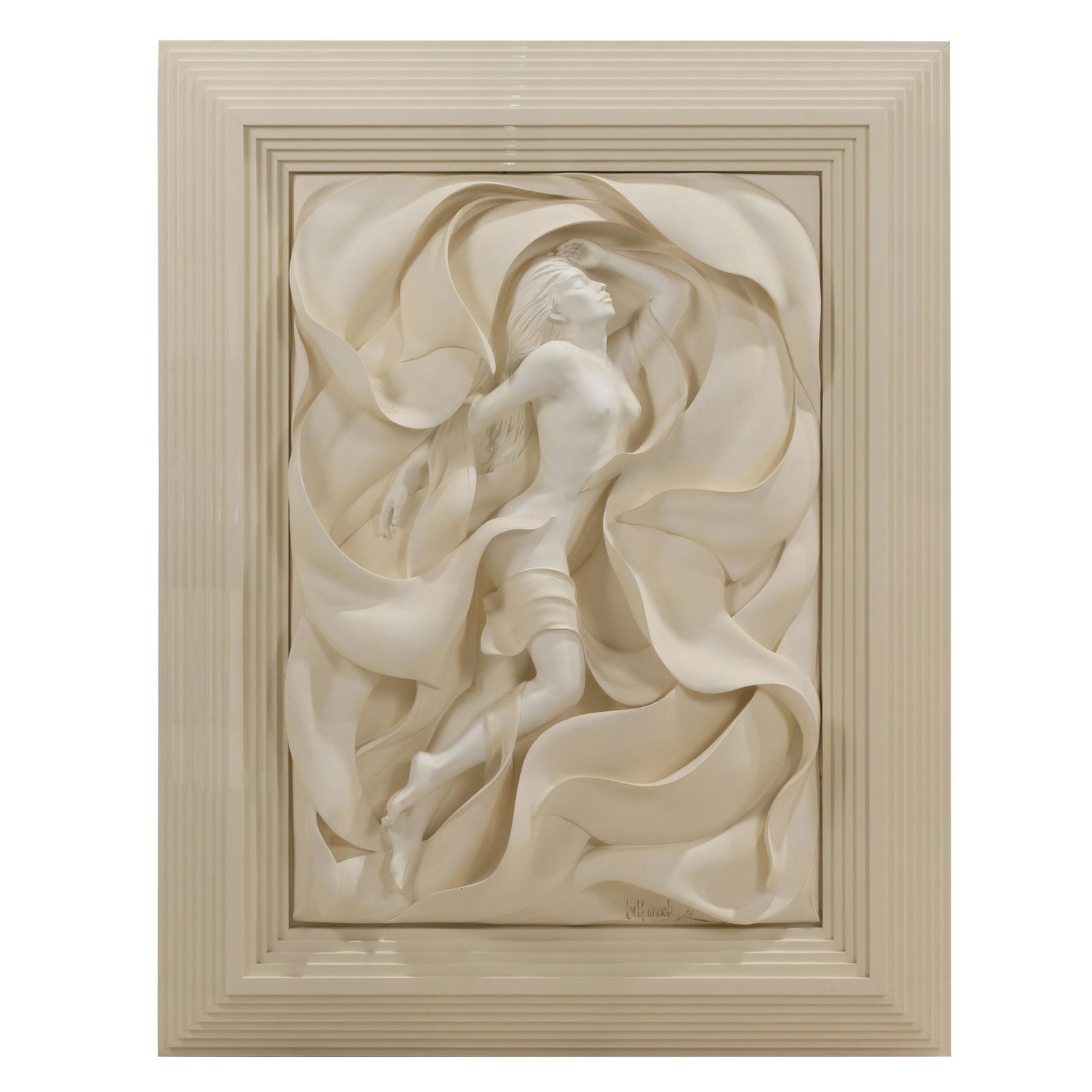 Bill Mack - "Tenderness" Bonded Sand Sculpture (1 of 3)