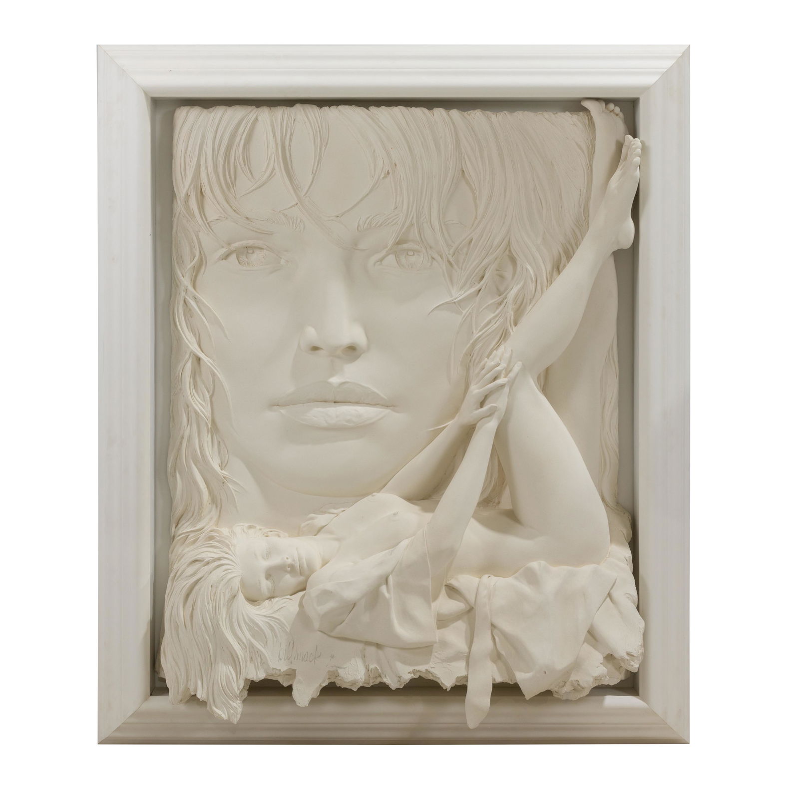 Bill Mack - "Rapture" Bonded Sand Sculpture (1 of 3)