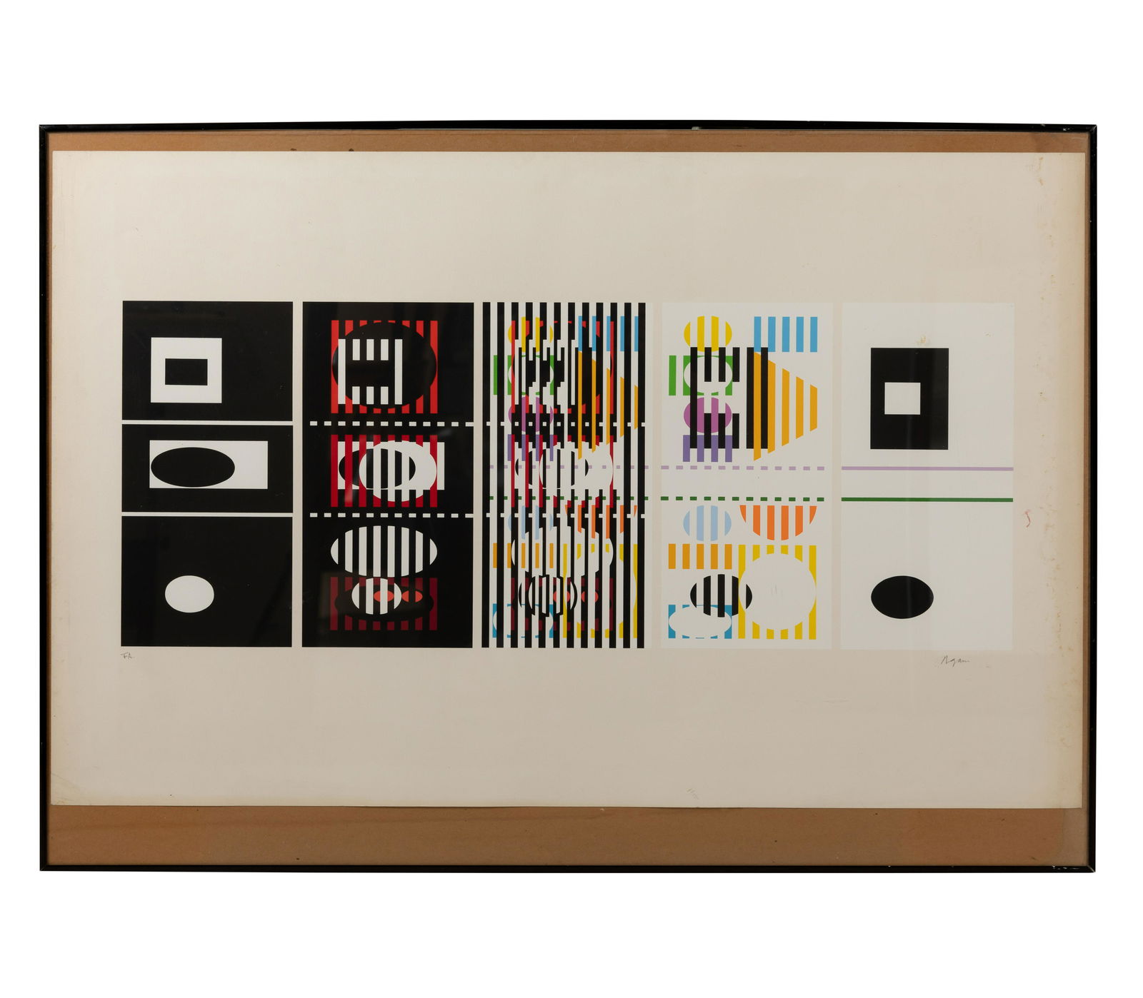 Yaacov Agam - Signed Serigraph (1 of 6)