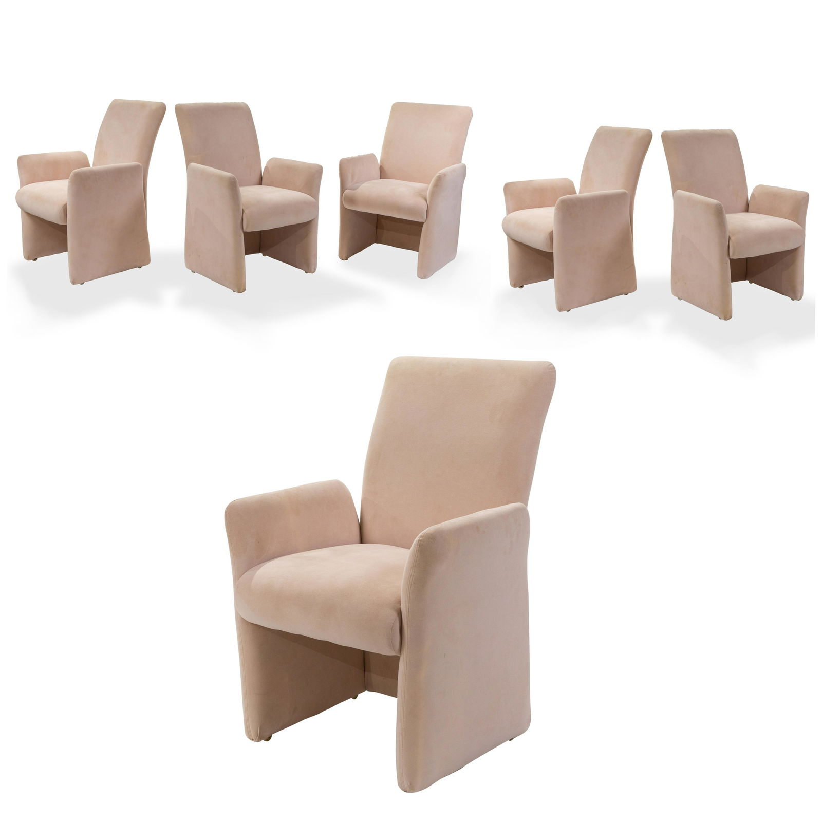 Post Modern Chiclet Dining Chairs - Six (1 of 5)