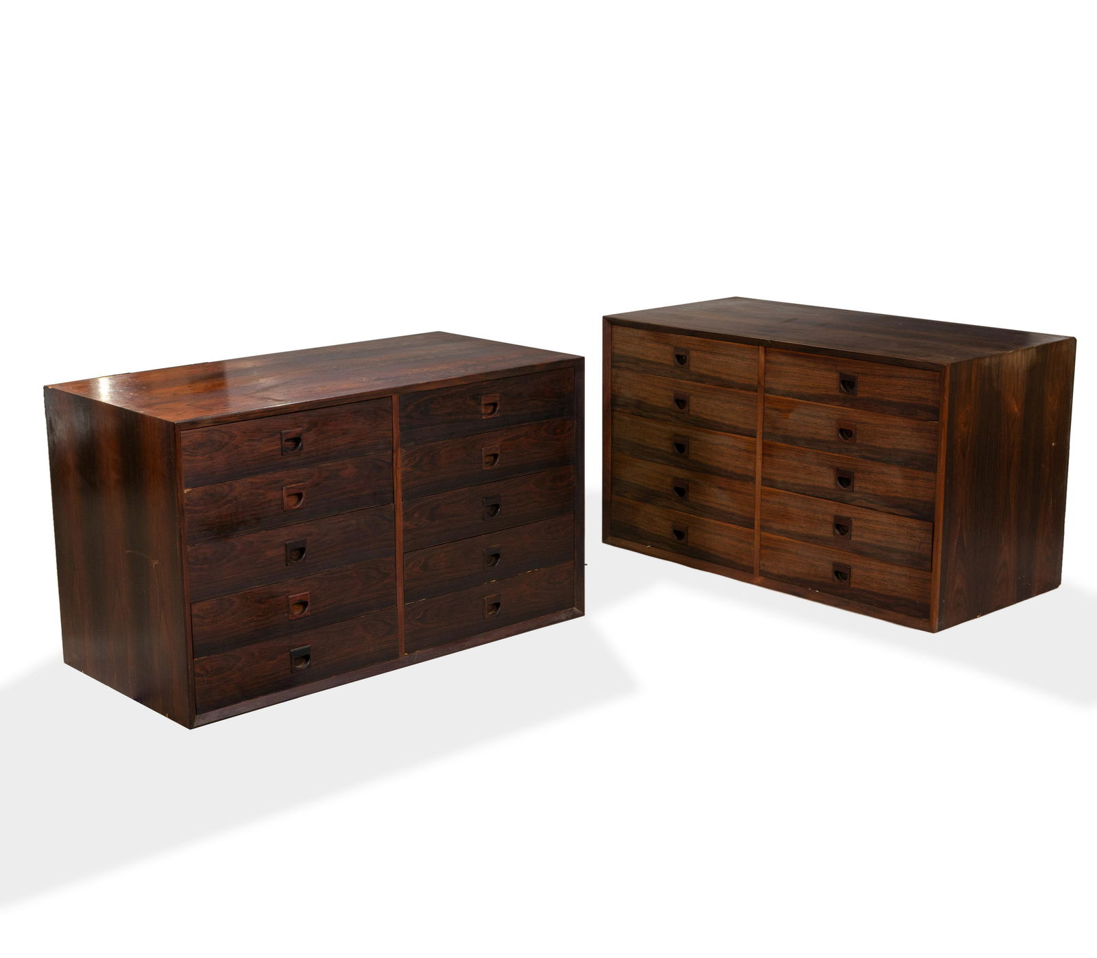 Danish Rosewood Floor Chests - Pair (1 of 5)