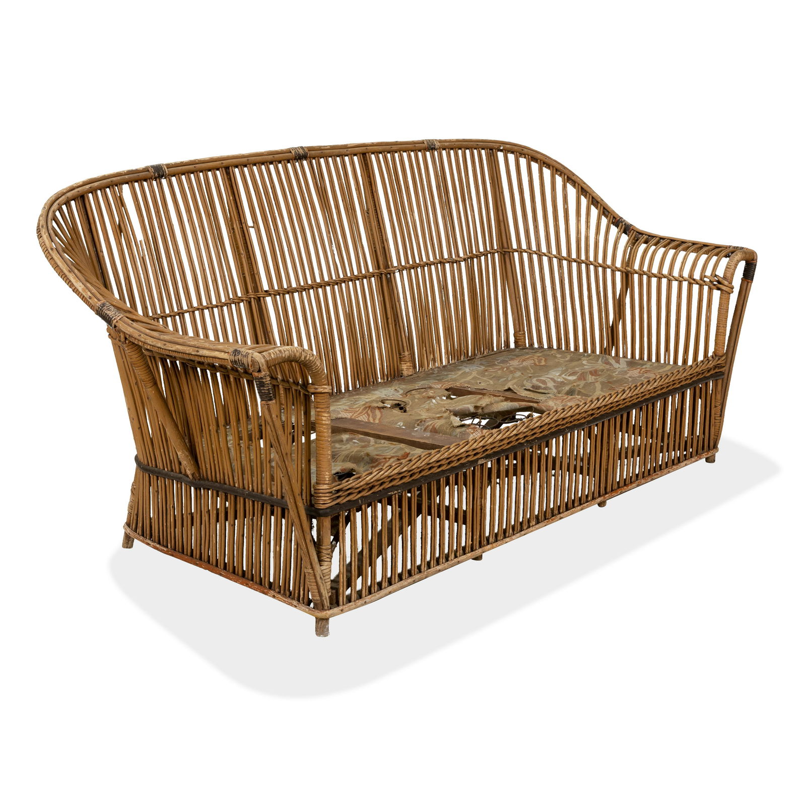 Split Reed Sofa (1 of 4)