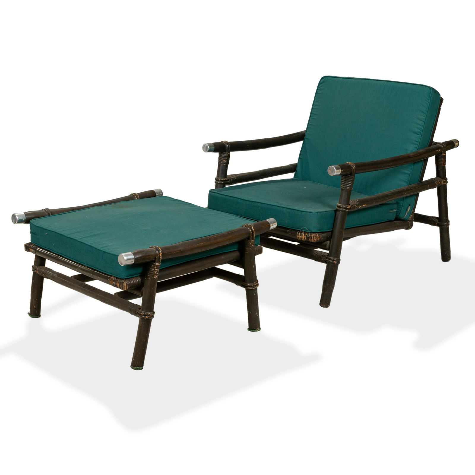 John Wisner - Ficks Reed - Chair and Ottoman (1 of 3)