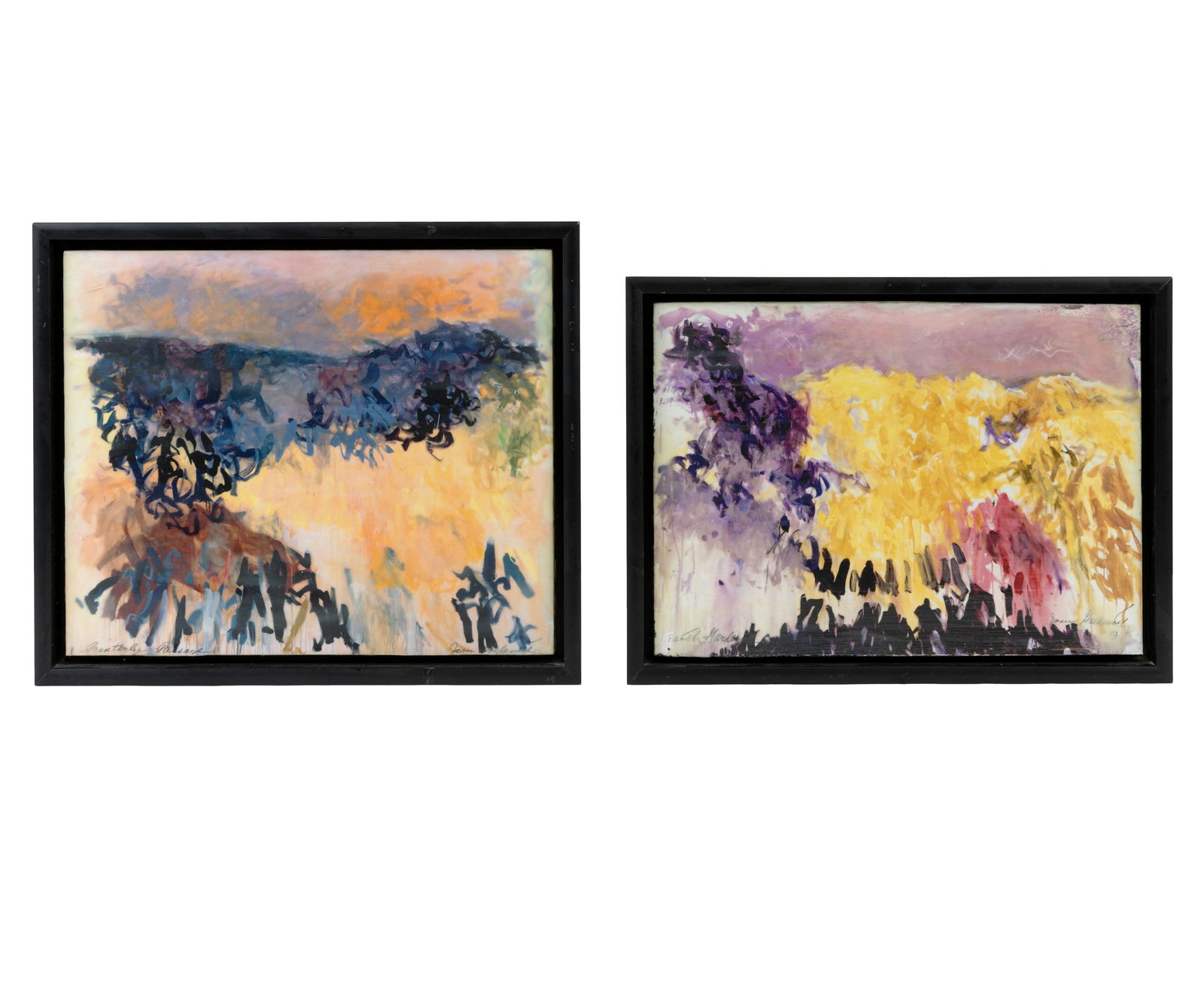 Joan Goldsmith - Abstract on Wood - Two (1 of 5)