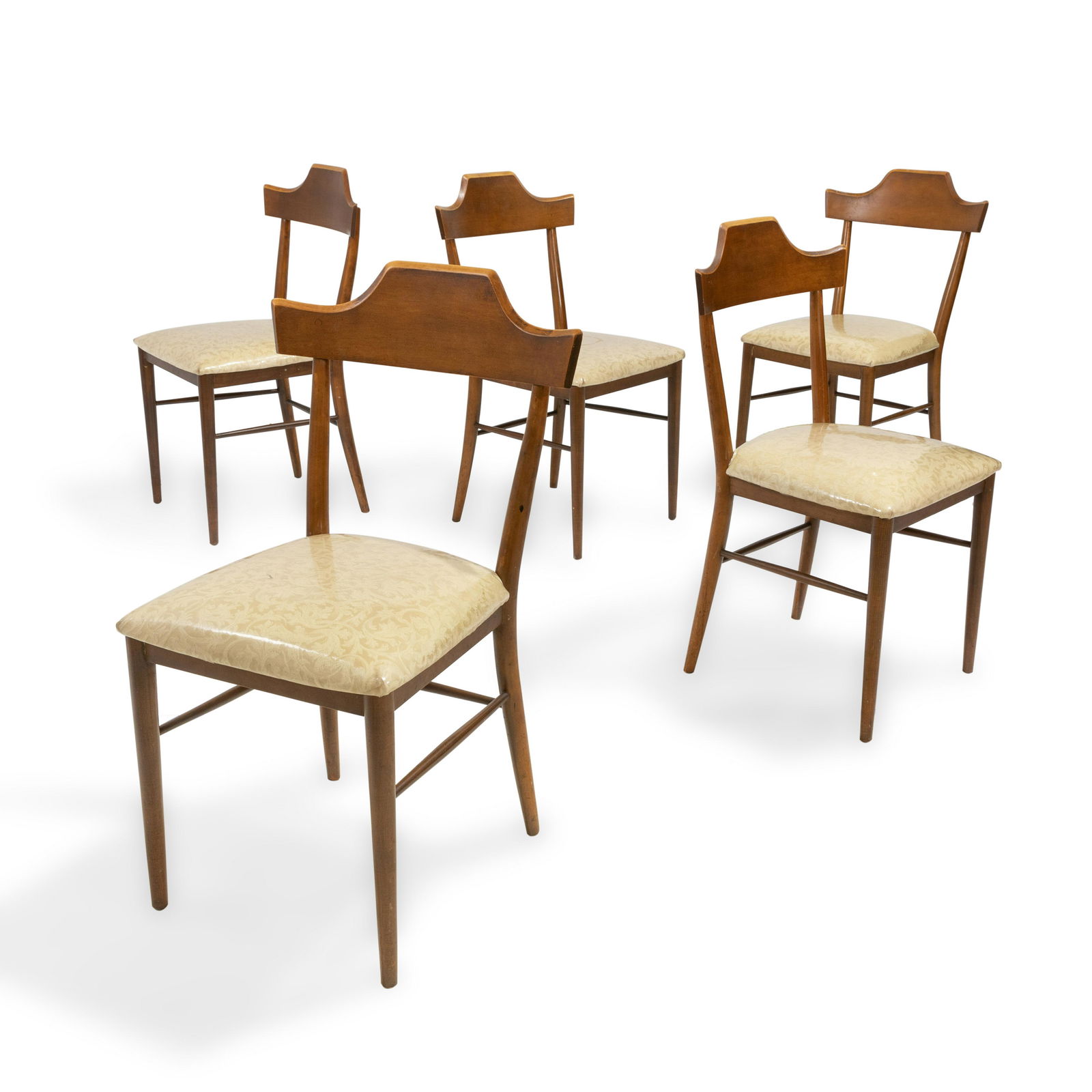 Paul McCobb - Planner Group - Dining Chairs: Description - Set of 5 Paul McCobb, Planner Group dining chairs. Dimensions - 35" x 18" x 20"