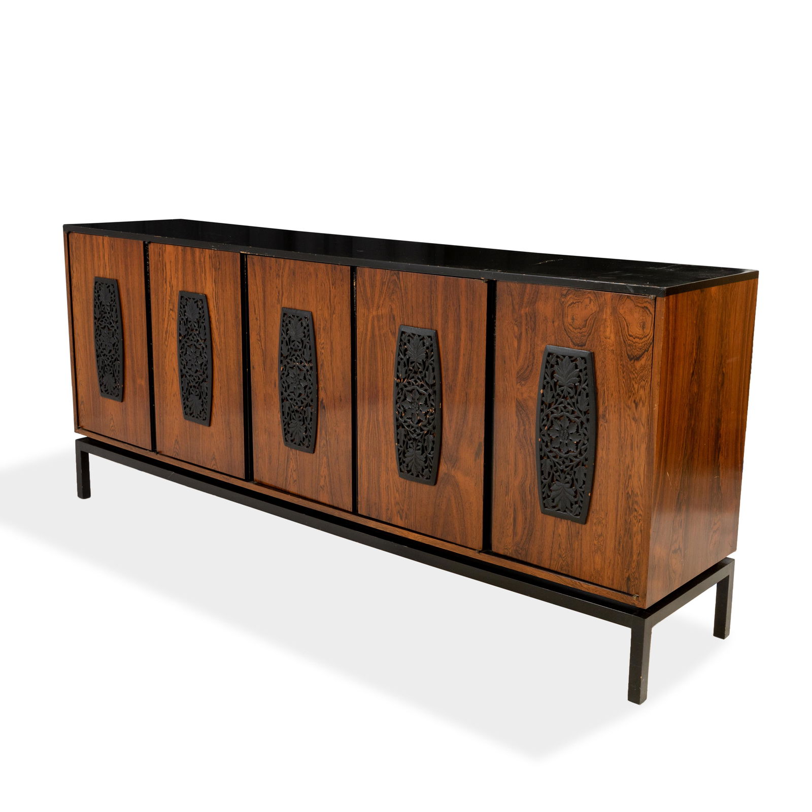 Harvey Probber Style - Rosewood Stereo Cabinet (1 of 4)