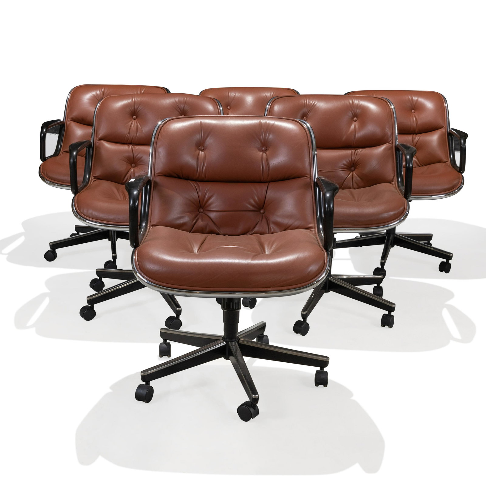 Charles Pollock - Knoll - Executive Arm Chairs - 6 (1 of 4)