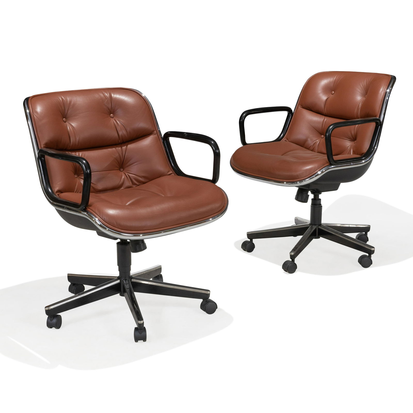 Charles Pollock - Knoll - Arm Chairs - Pair (1 of 3)