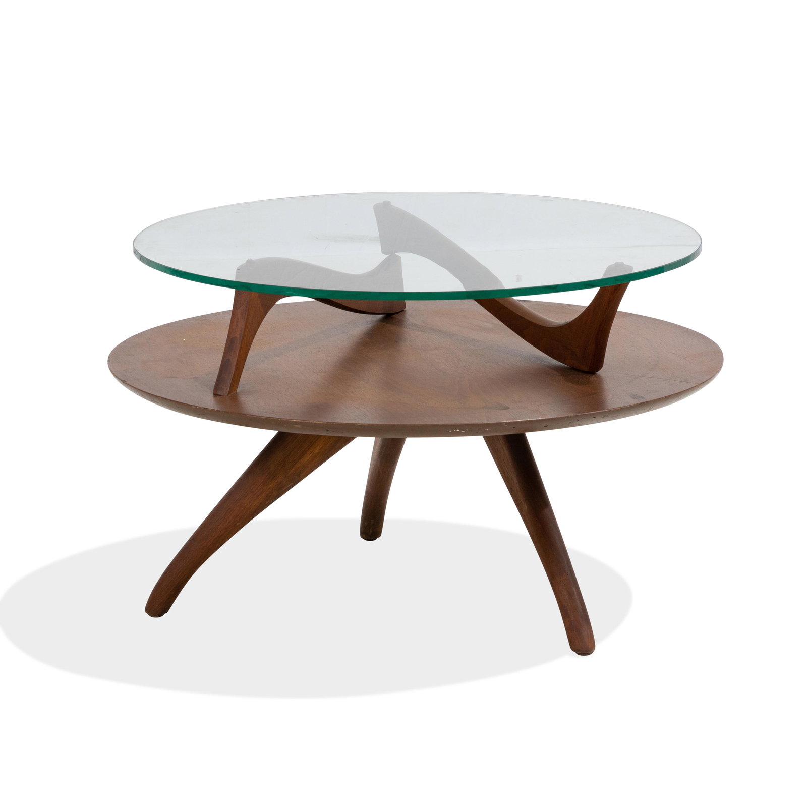 Kagan Style Glass Top Table (1 of 2)